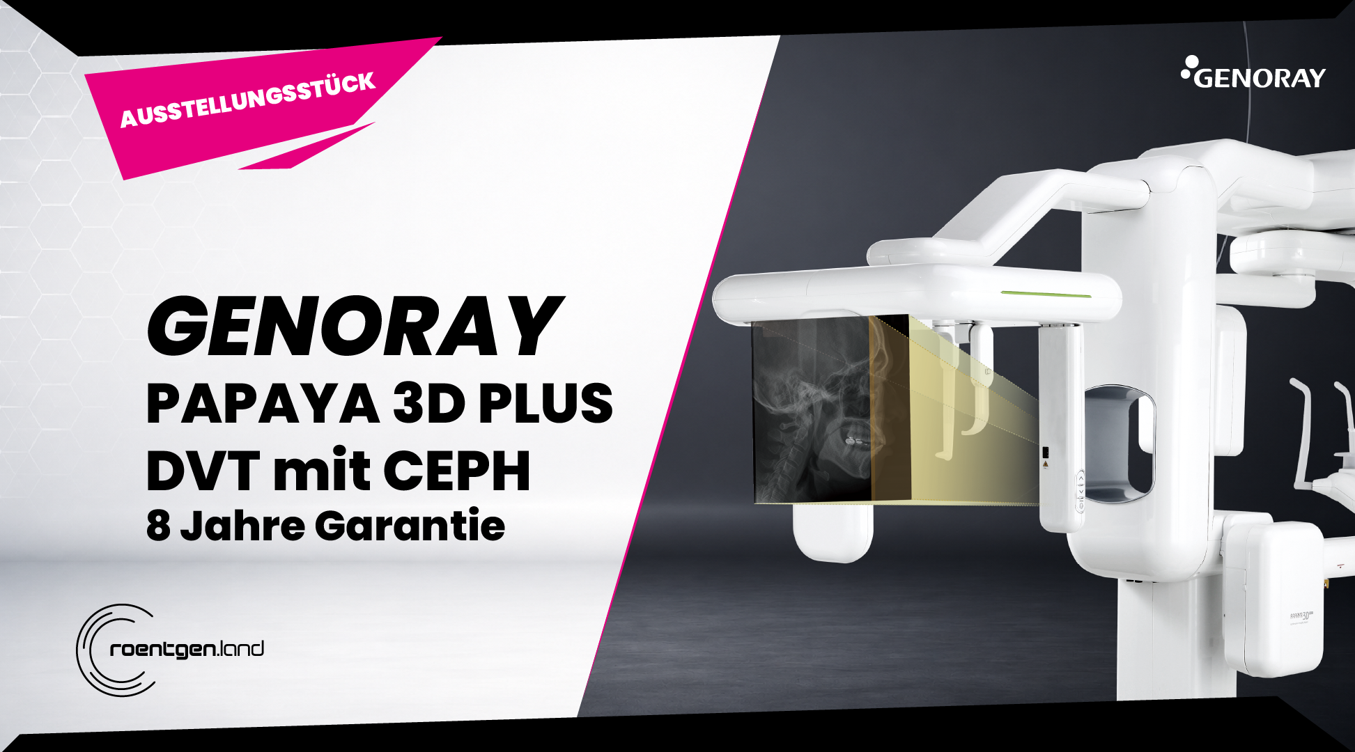GENORAY PAPAYA 3D + CEPH. „Ausstellungsstück“ | 382298