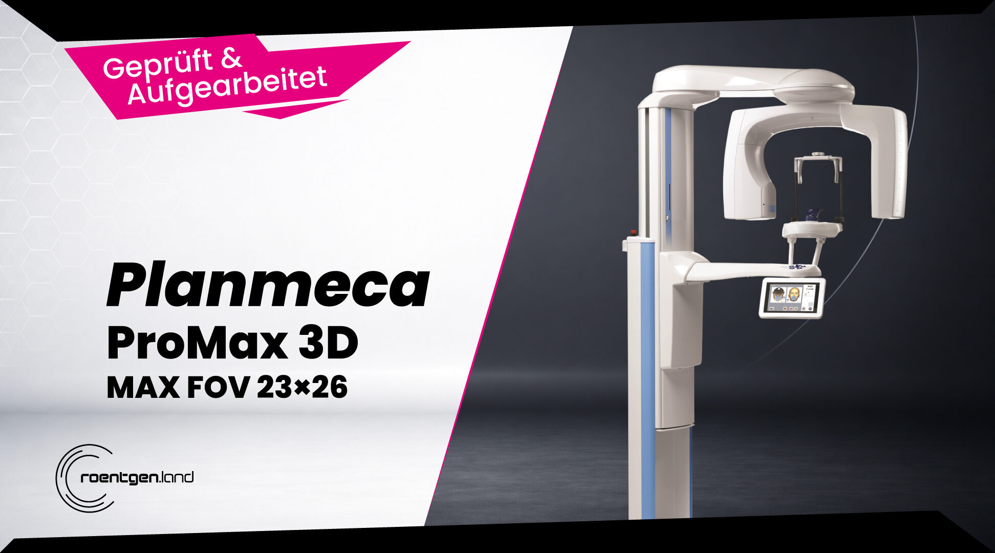 Planmeca ProMax 3D MAX FOV: 23×26 | 382556