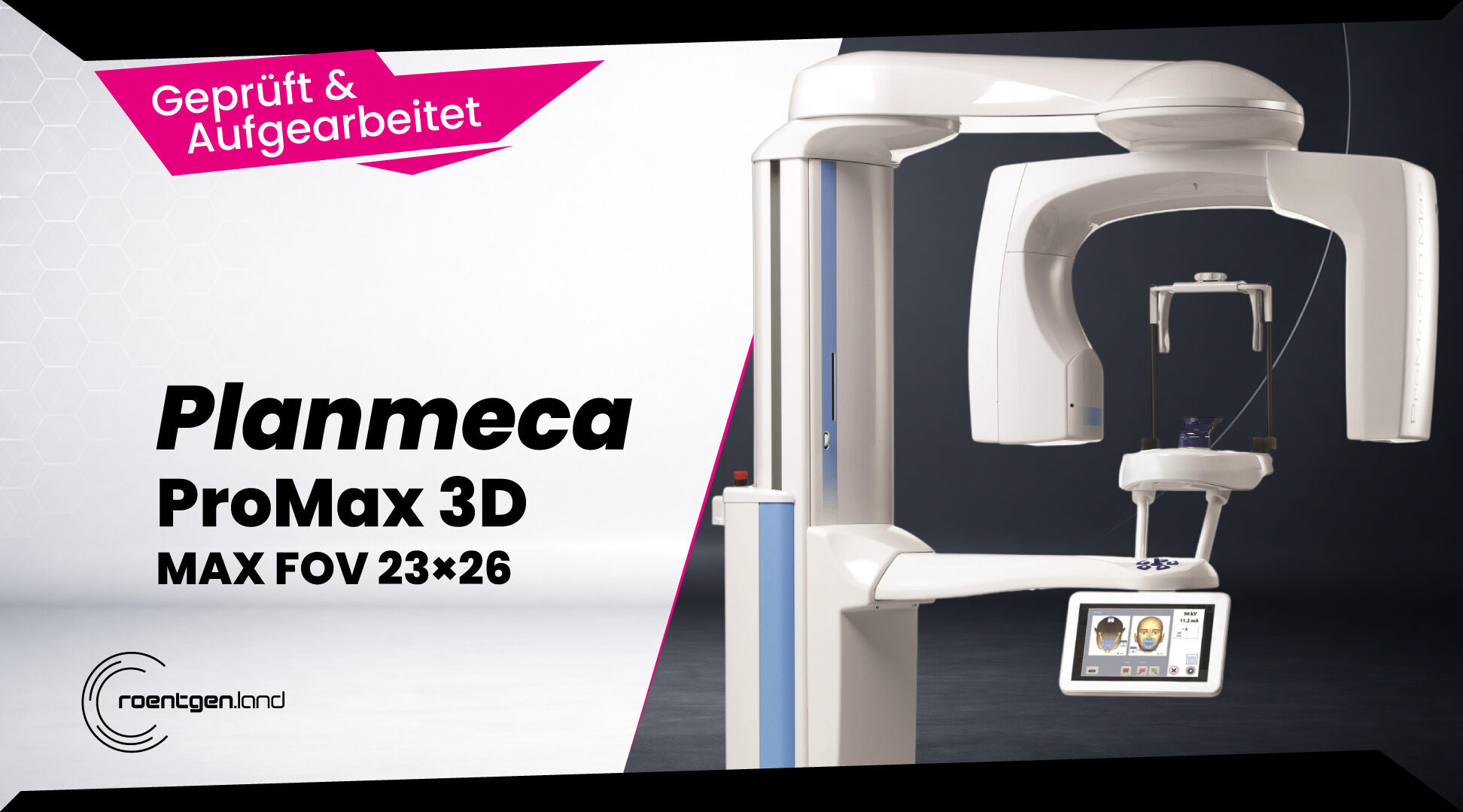 Planmeca ProMax 3D MAX FOV: 23×26 | 382557