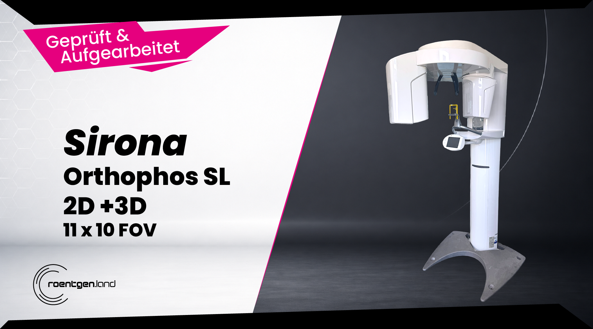 Sirona Orthophos SL 3D 2D + 3D 11×10 FOV | 382477