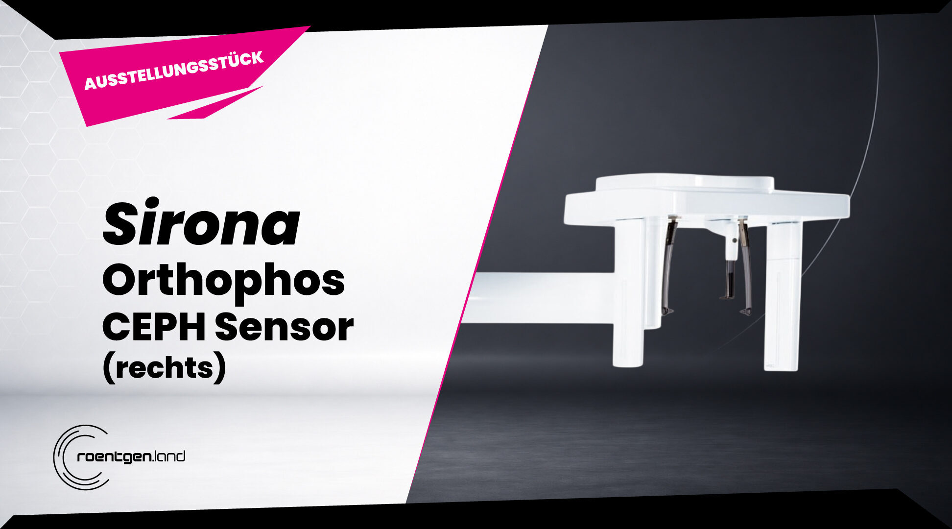 Sirona Orthophos CEPH + Sensor (rechts) | 382544