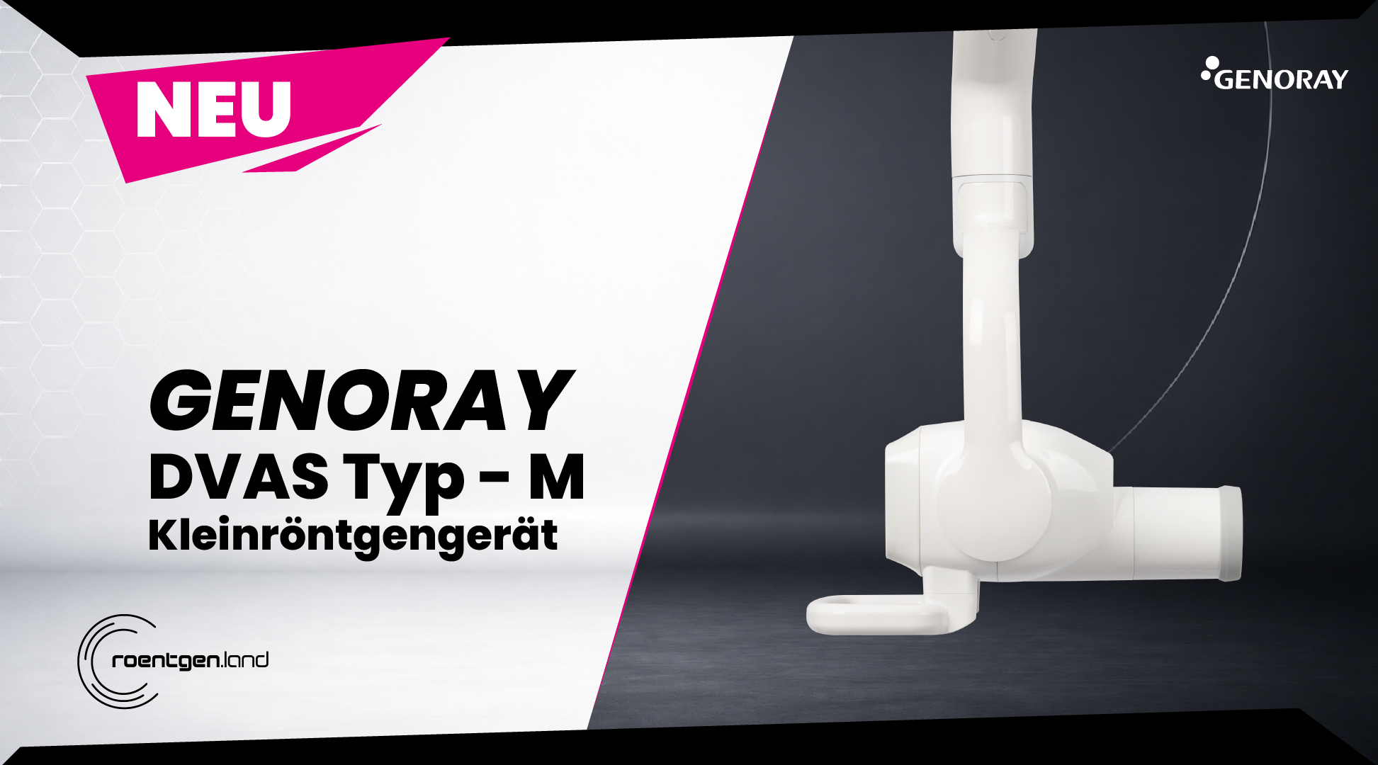 GENORAY DVAS Kleinröntgen Stativ NEUGERÄT | 382306