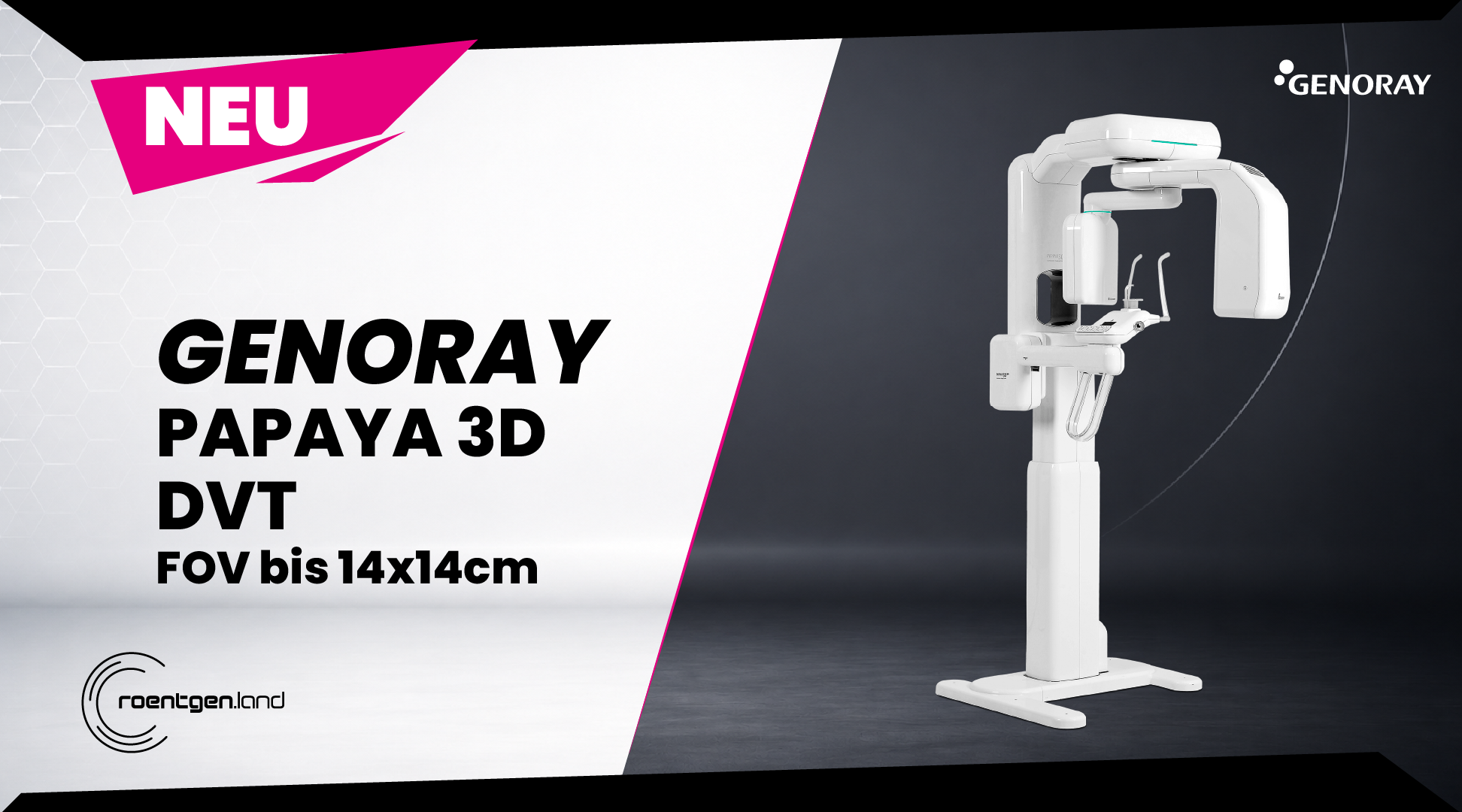 GENORAY PAPAYA 3D – DVT 14×14 | 381131