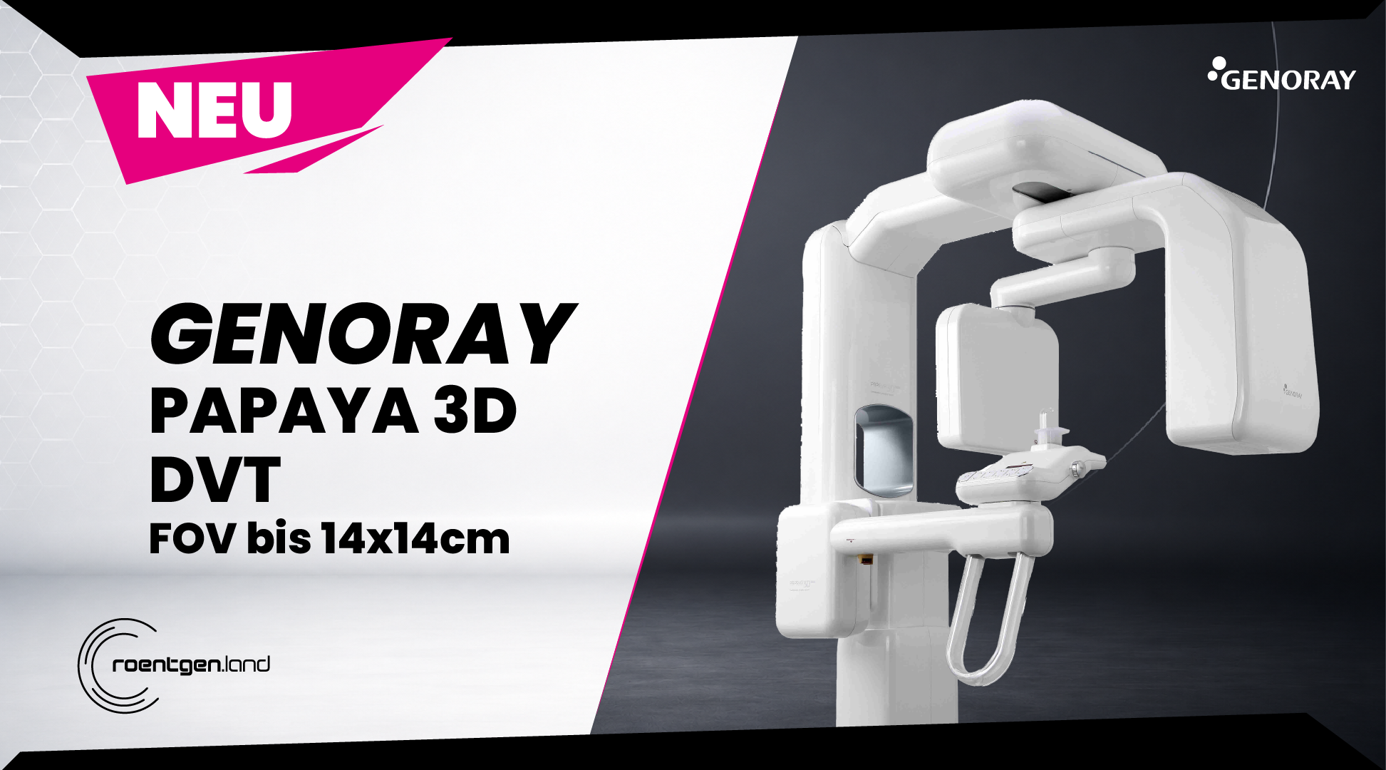 GENORAY PAPAYA 3D – DVT 14×14 | 381132