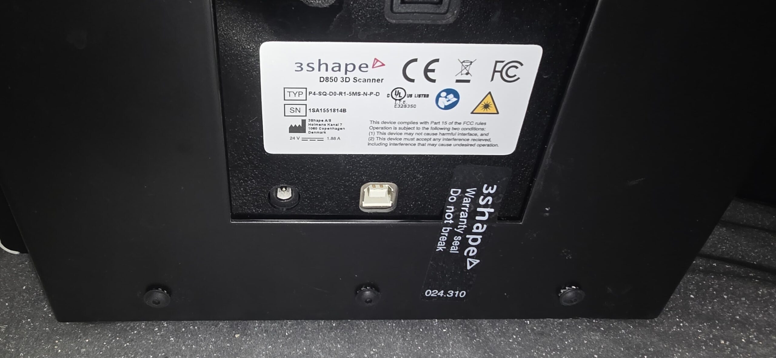 3Shape D850 Dental-Scanner 3D Scanner inkl. Zubehörkoffer im Transportkoffer | 384541