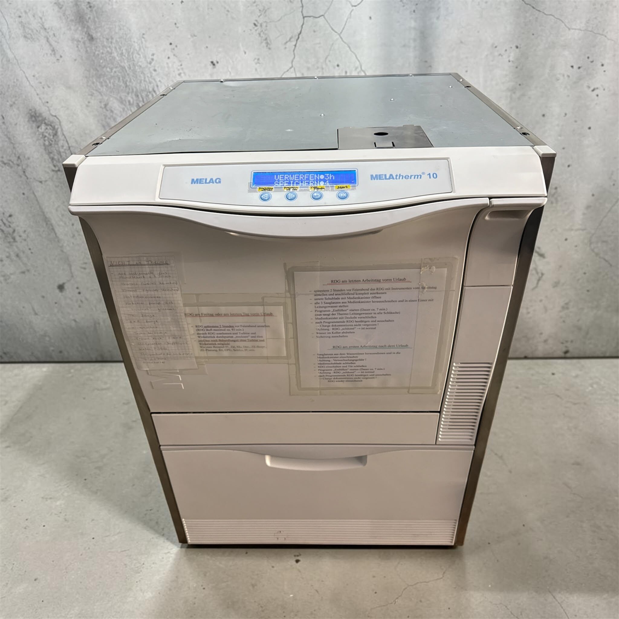 Melag Melatherm 10 DT Thermodesinfektor 230V Reinigungs-Desinfektionsgerät | 385665