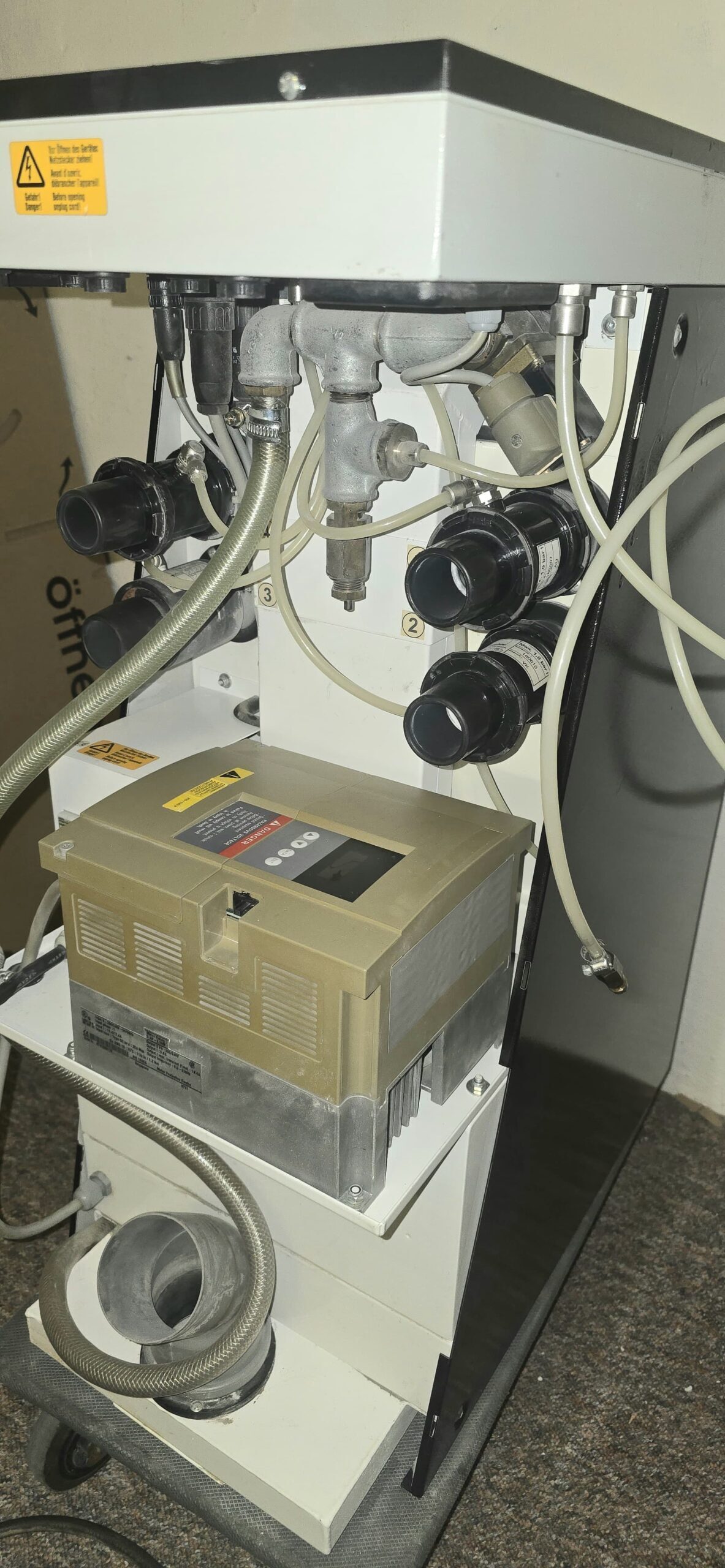 Zubler FZ2 VARIOmatic Vakuum-/Absauganlage mit Anleitung, Schläuchen & Kabel | 384568