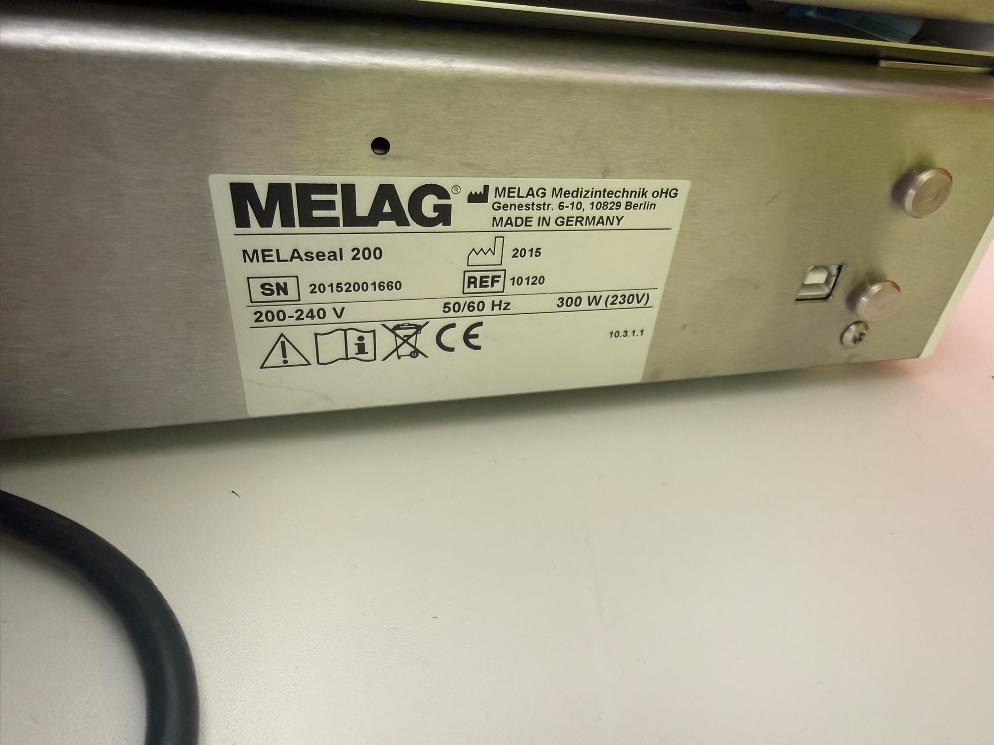 Melag Melaseal 200 Folienschweißgerät Dental HNO Medizin | 385687