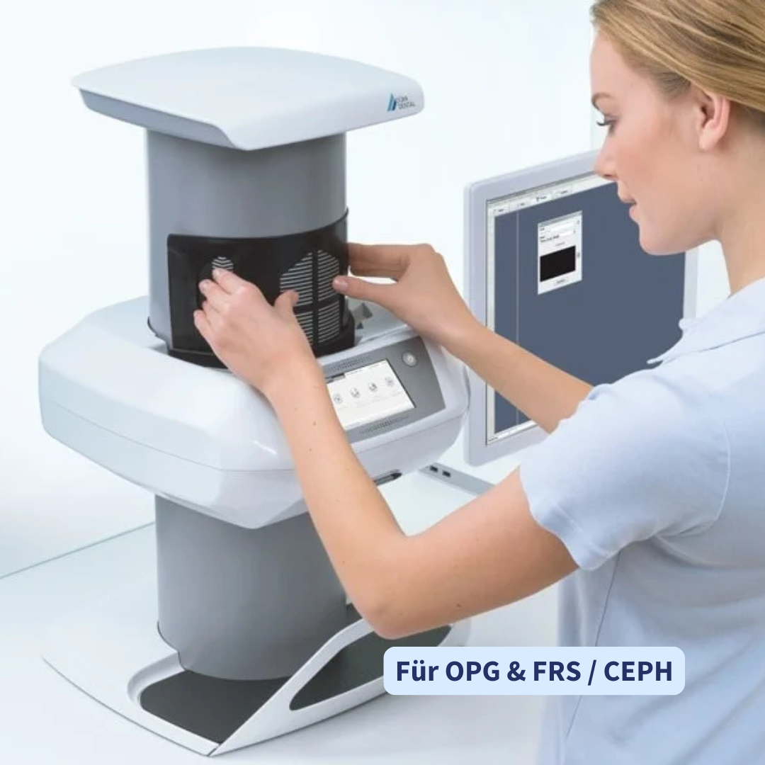 Dürr Dental VistaScan Combi View Speicherfolienscanner, NEU mit Befundungsmonitor & Workstation | 385080