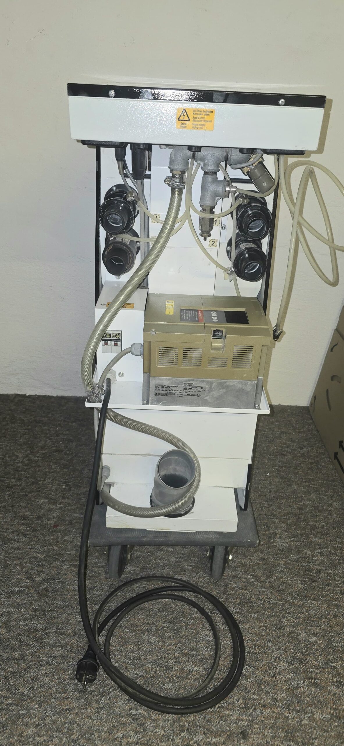 Zubler FZ2 VARIOmatic Vakuum-/Absauganlage mit Anleitung, Schläuchen & Kabel | 384569