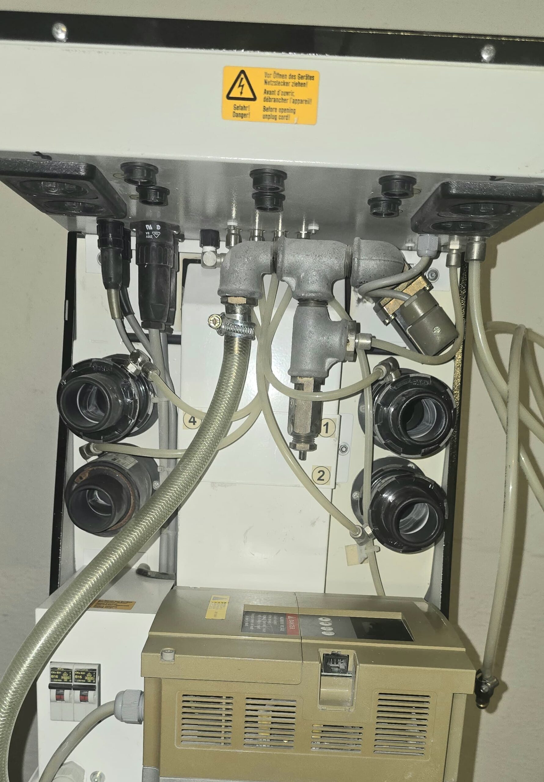 Zubler FZ2 VARIOmatic Vakuum-/Absauganlage mit Anleitung, Schläuchen & Kabel | 384567