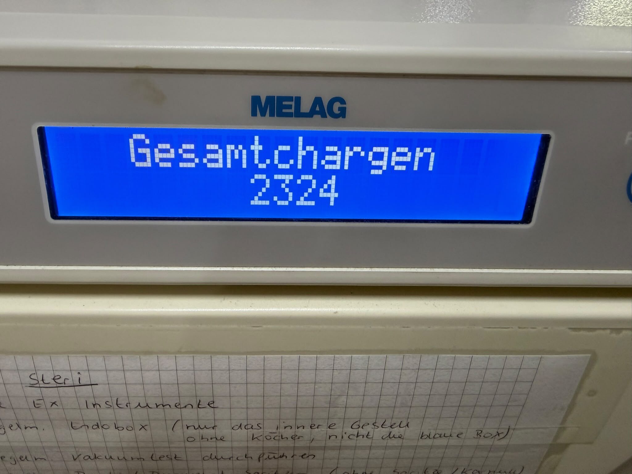 Melag Vacuklav 31B+ Sterilisator B-Klasse Autoklav Stand Alone Dental | 385648