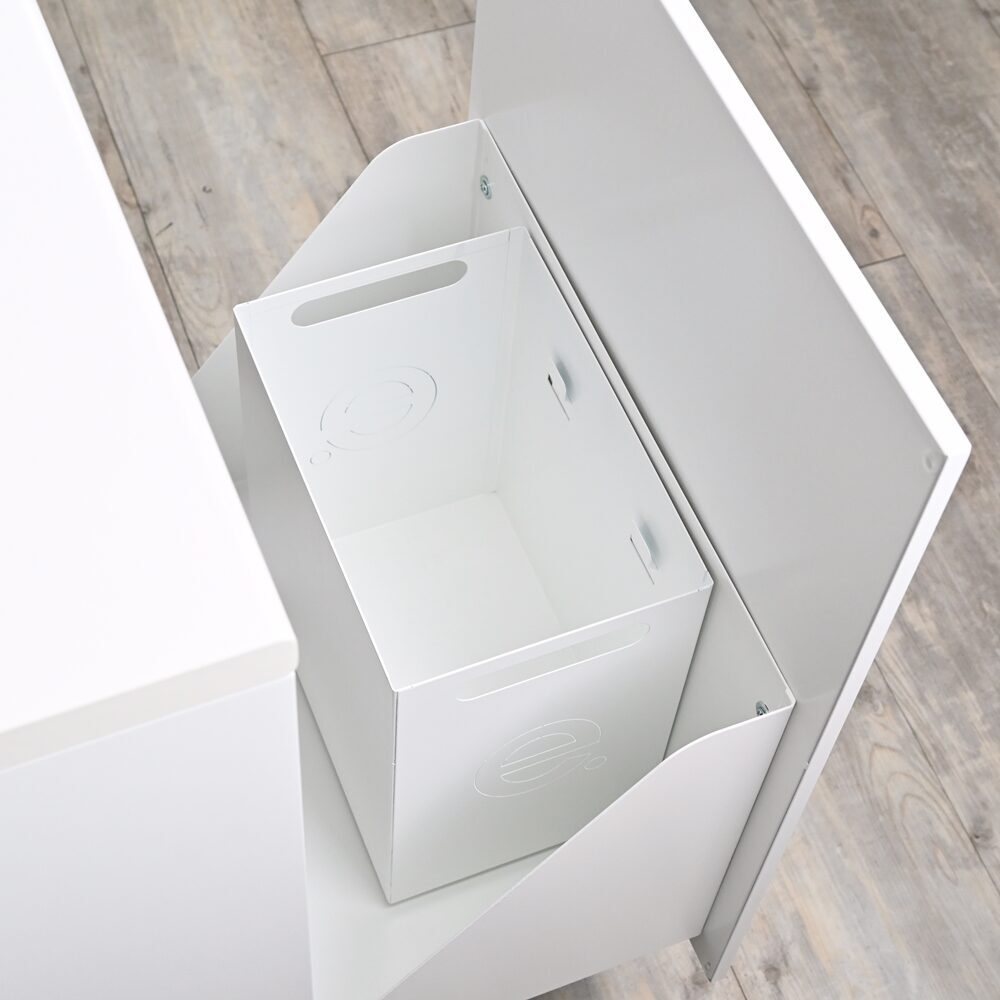 Edarredo E04 Monocolore Dental Behandlungszeile Schrankzeile aus Stahl | 385240