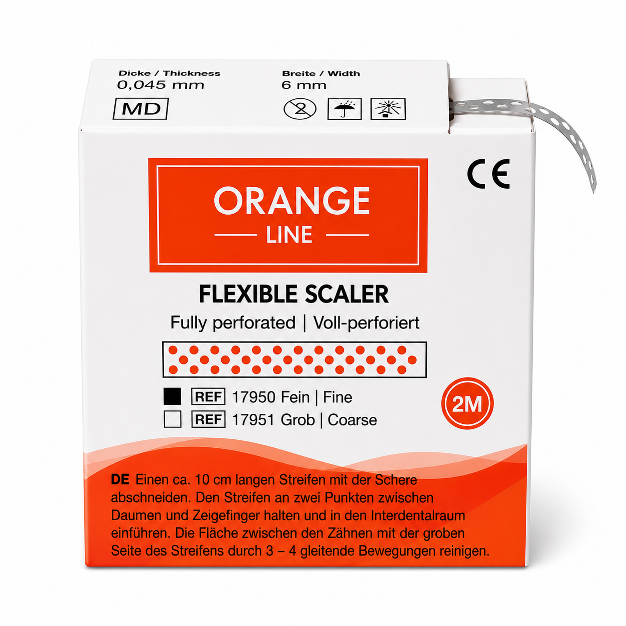 Orange Line Flexible Scaler – fein (3x 2m) | 384820