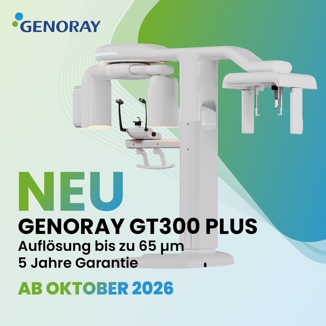 GENORAY GT300 PLUS (Ceph) – NEUGERÄT – Erhältlich ab Oktober 2026 – 65 µm – sehr hohe Auflösung | 384674
