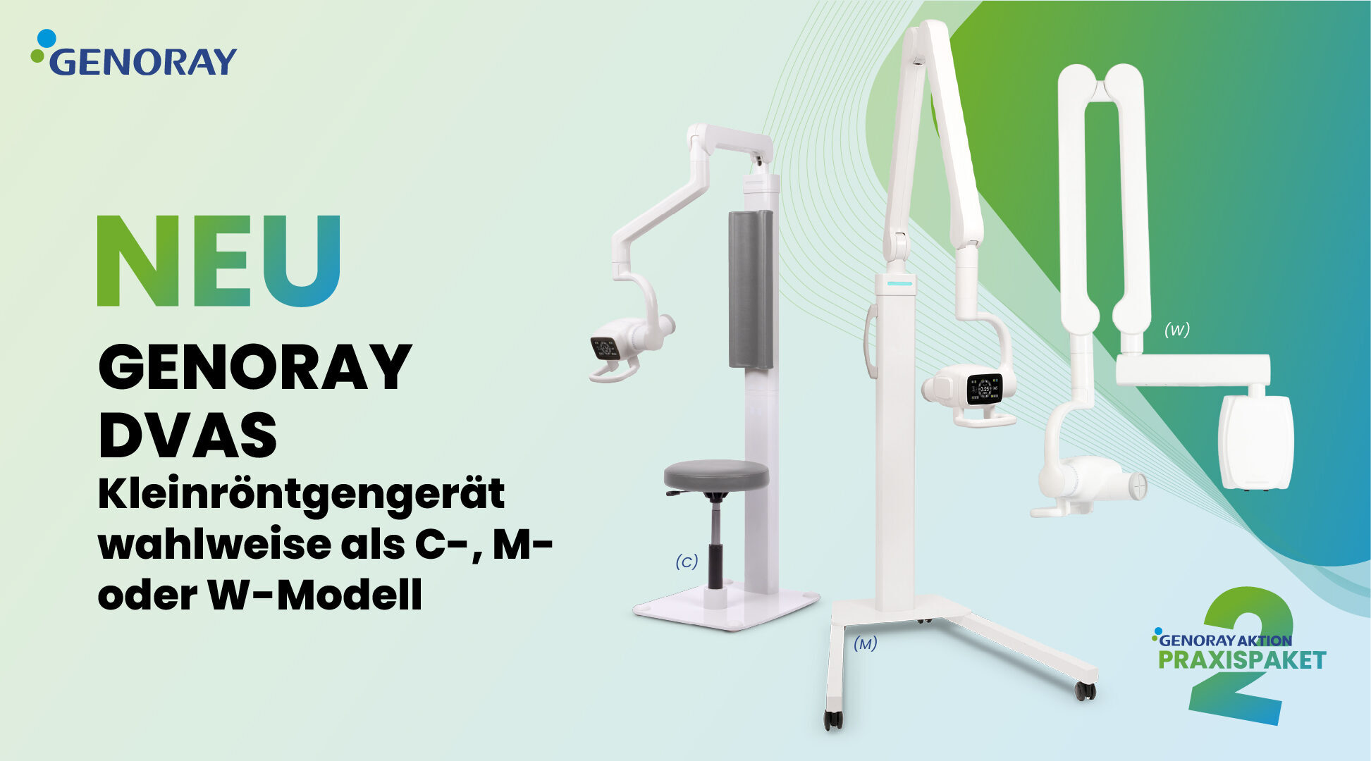 Genoray „AKTION“ Praxispaket 2 – DVT / DVAS Kleinröntgengerät / IOS-Scanner inkl. Laptop / Speicherfolienscanner „inkl. Workstation / Befundmonitor“ | 383856