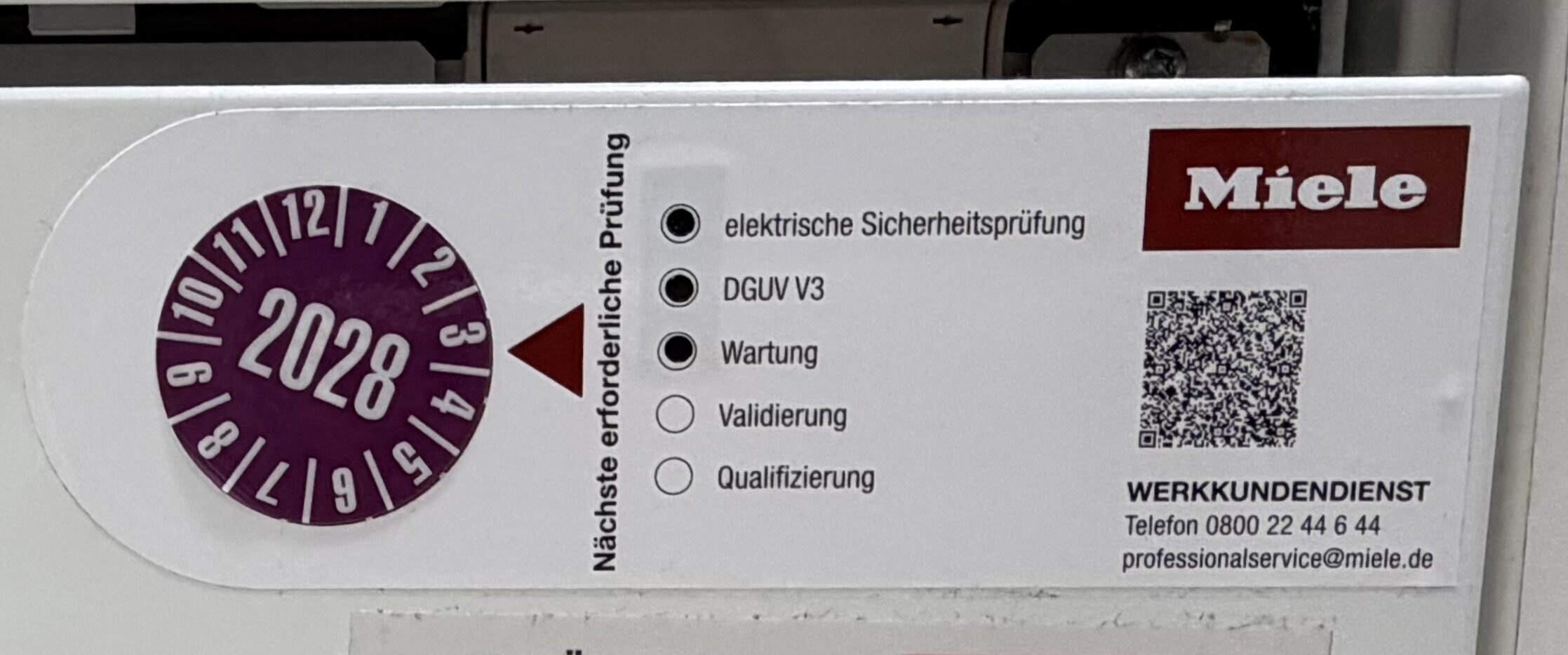 Miele Professional PG 8581 Thermodesinfektor (RDG), Bj. 2019, in Betrieb | 384608