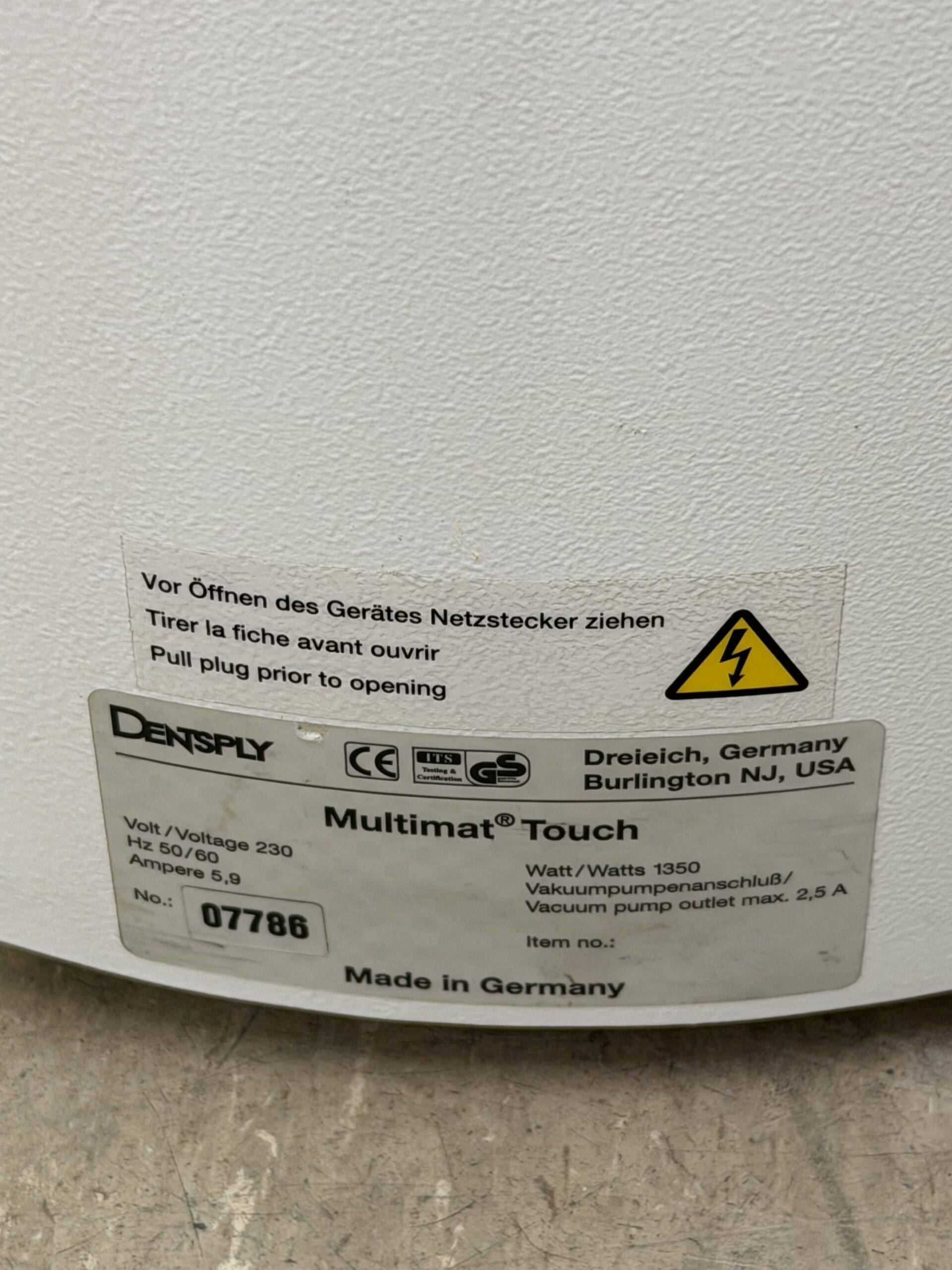 Dentsply Multimat Touch Keramikbrennofen | 385456