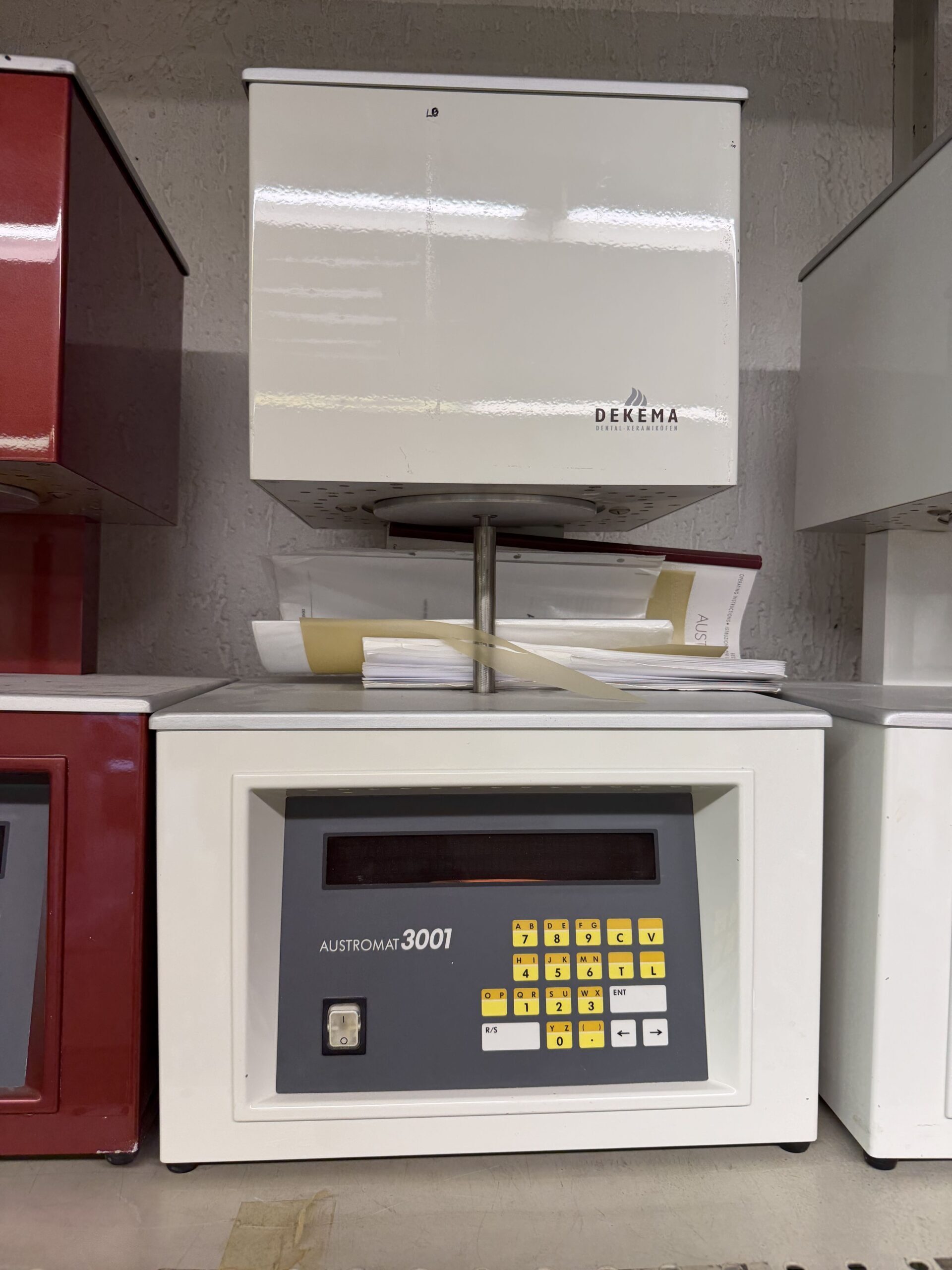 Verschiedene DEKEMA Austromat 3001 Dental-Keramikofen | 385321