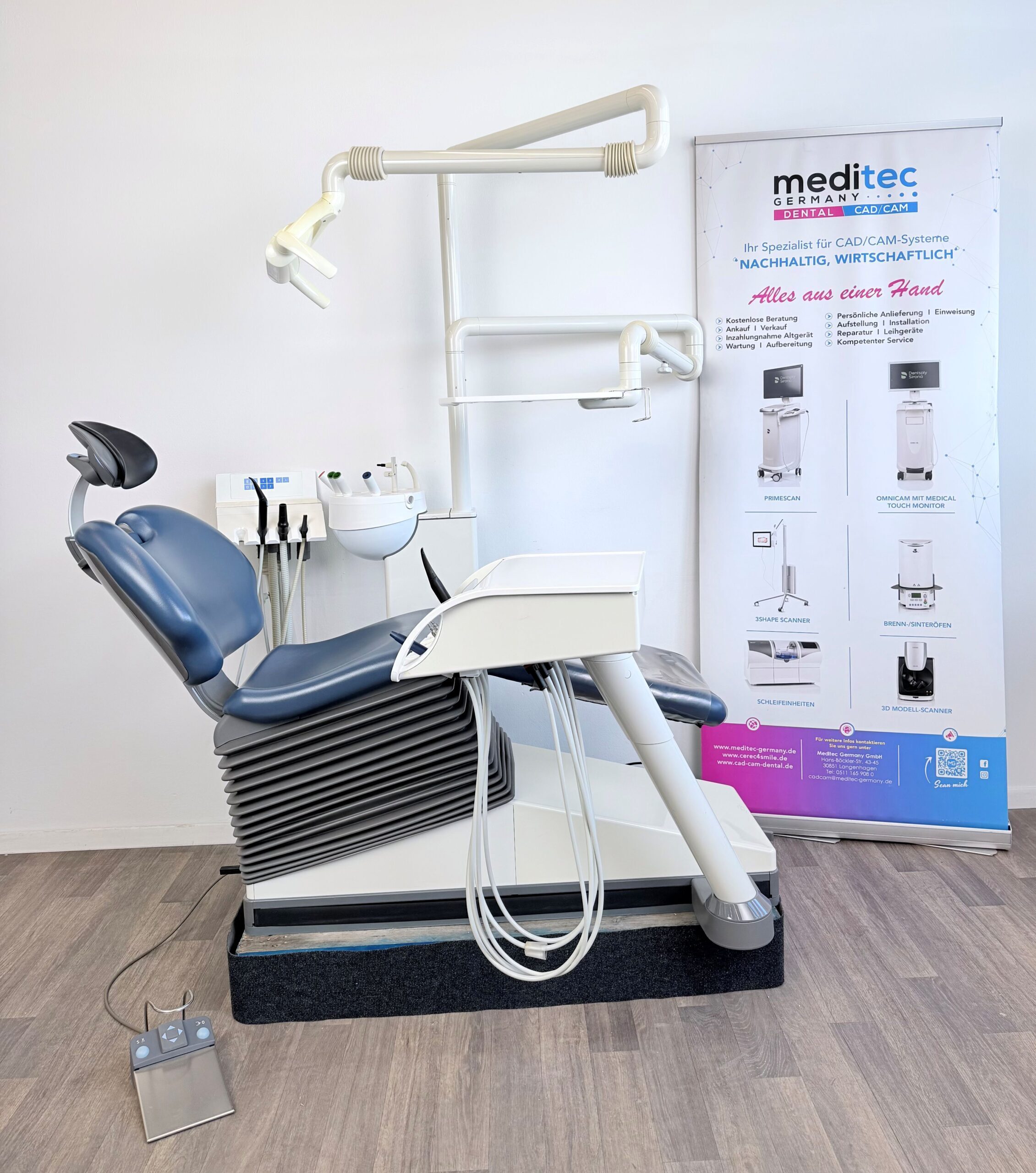 Sirona C4+ Behandlungseinheit, gebraucht geprüft und gewartet inkl. 6 Monate Gewährleistung | 385012