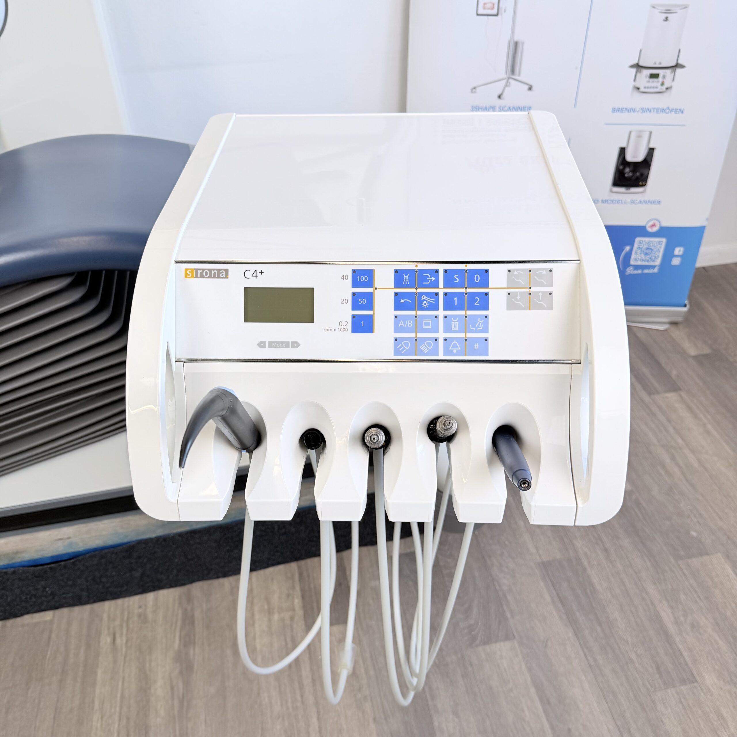 Sirona C4+ Behandlungseinheit, gebraucht geprüft und gewartet inkl. 6 Monate Gewährleistung | 385013