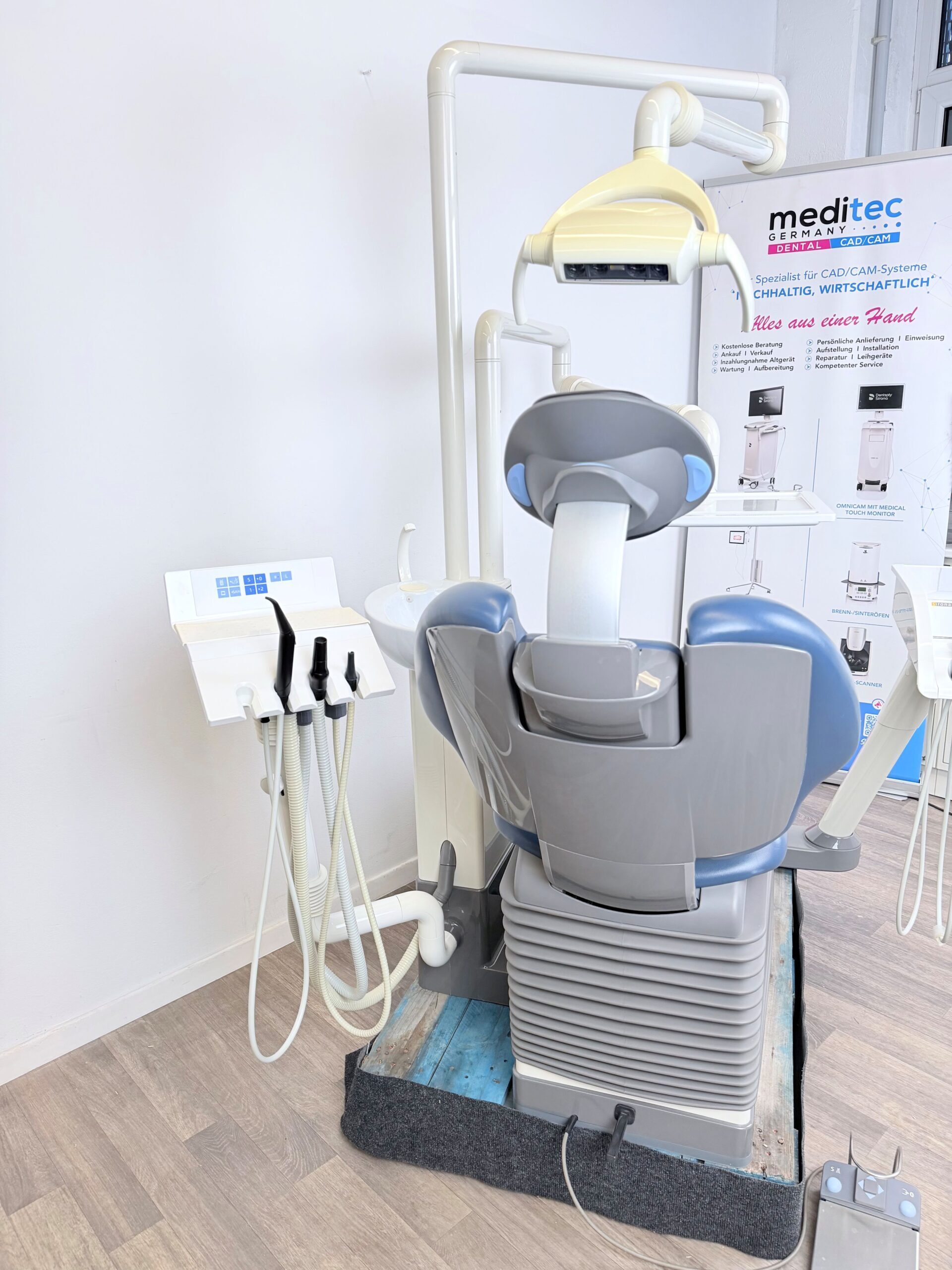Sirona C4+ Behandlungseinheit, gebraucht geprüft und gewartet inkl. 6 Monate Gewährleistung | 385017
