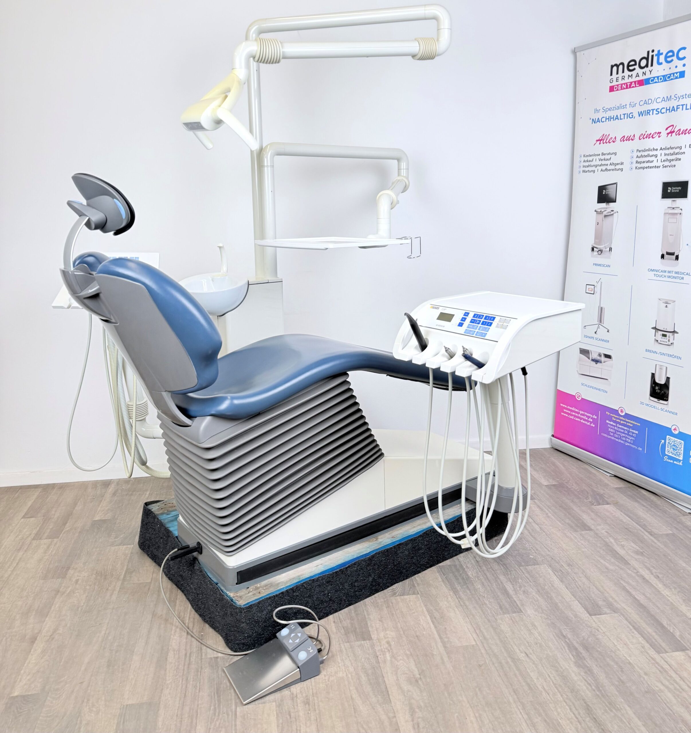Sirona C4+ Behandlungseinheit, gebraucht geprüft und gewartet inkl. 6 Monate Gewährleistung | 385018