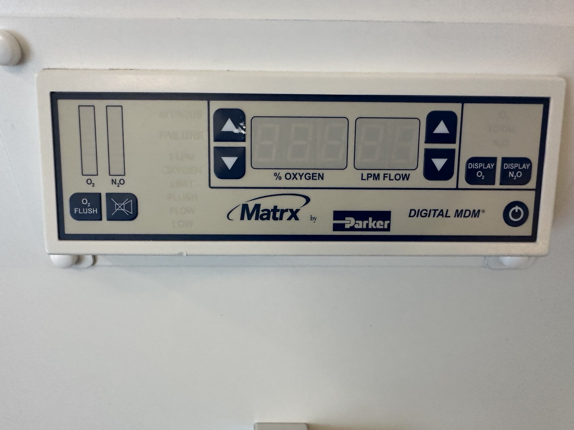 Baldus Matrx Didgital MDM Lachgas-Sauerstoff-Mischer zu verkaufen | 384485
