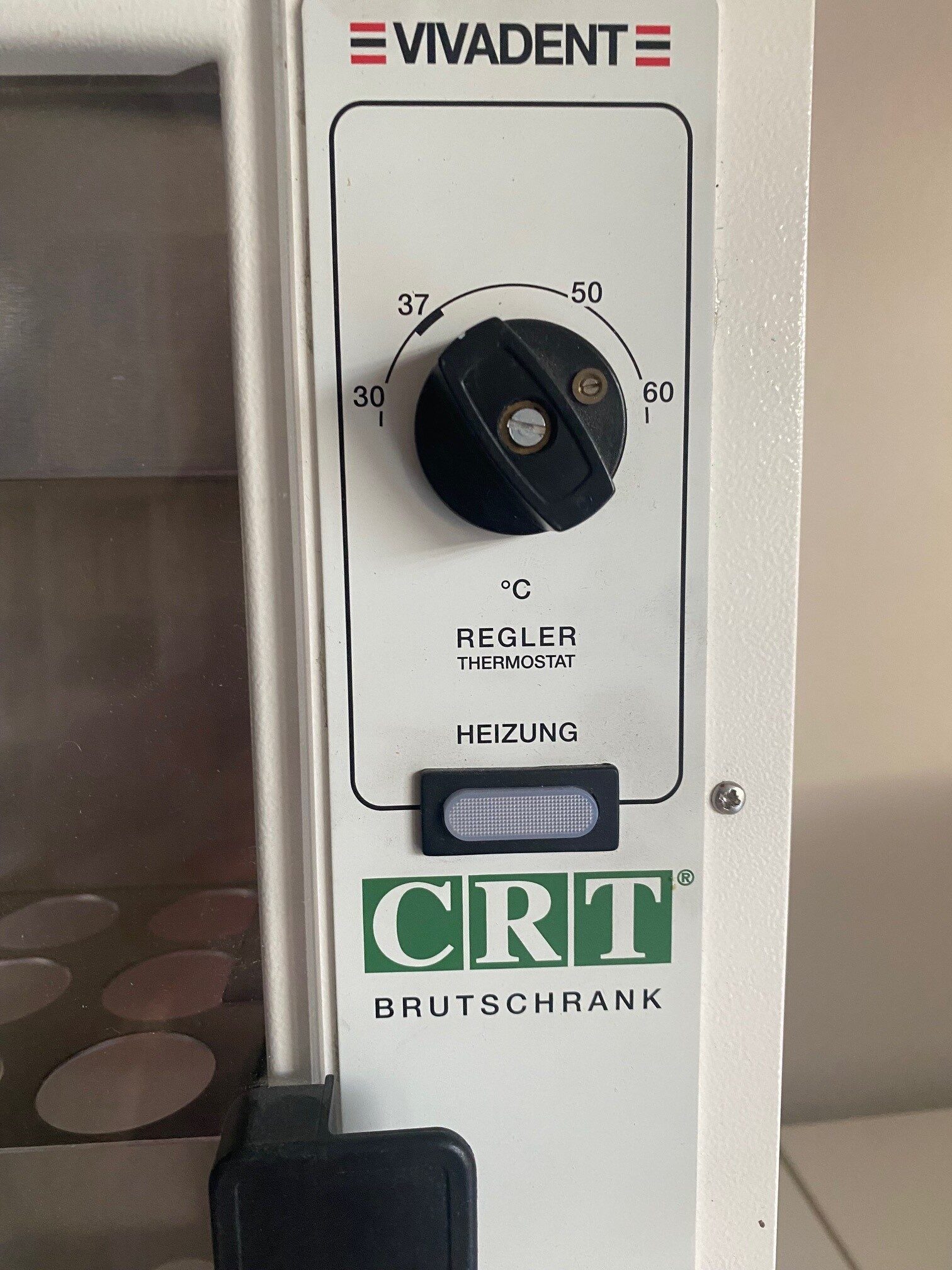 Brutschrank / Inkubator mit Thermostatregler von Melag | 384513