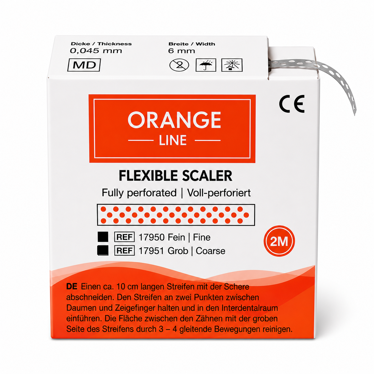 Orange Line Flexible Scaler – gob (3x 2m) | 384822