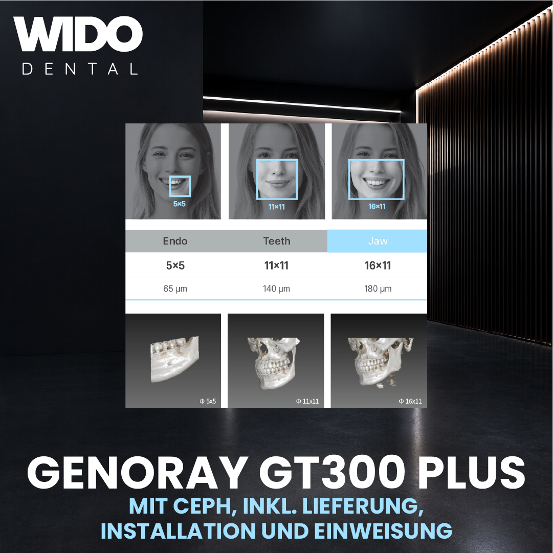 GENORAY GT300 PLUS (Ceph) – !NEU! – Erhältlich ab Oktober 2026 – NEUGERÄT – 65 µm – sehr hohe Auflösung | 384660