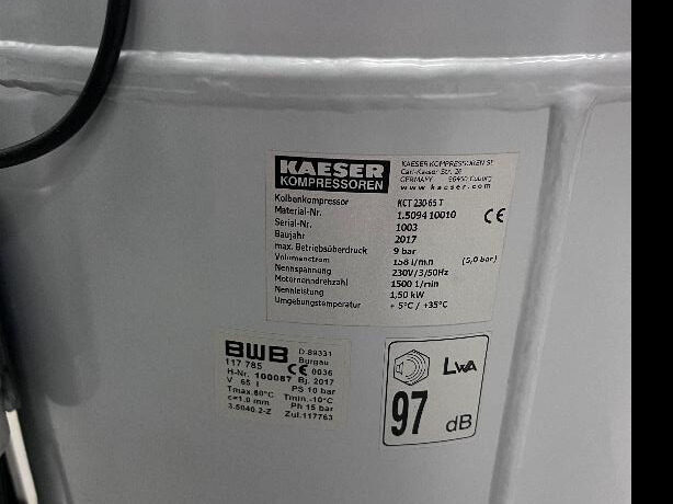 KAESER Kompressor KCT 230 – 65 T | 384104