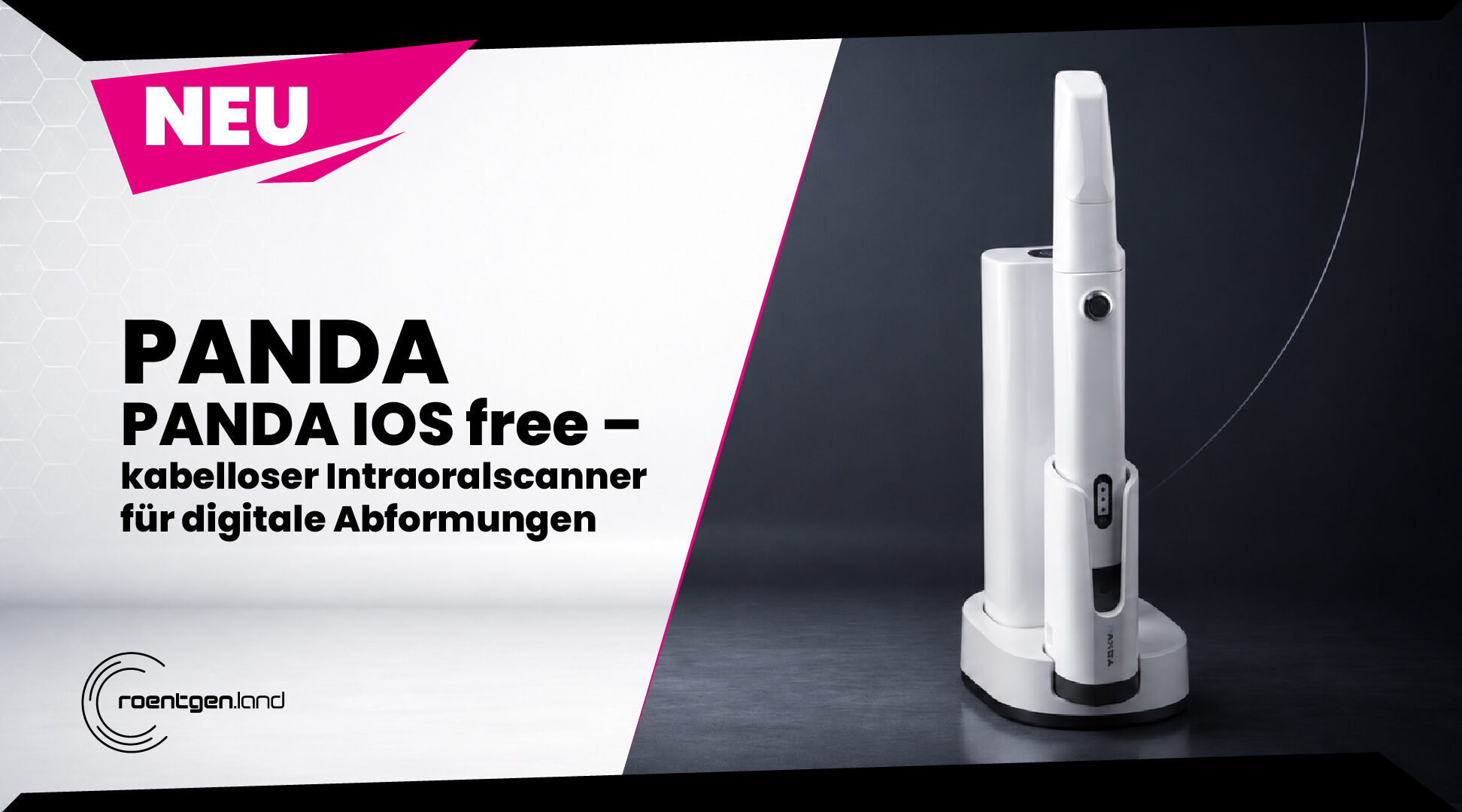 PANDA IOS free –  kabelloser Intraoralscanner für digitale Abformungen | 383883