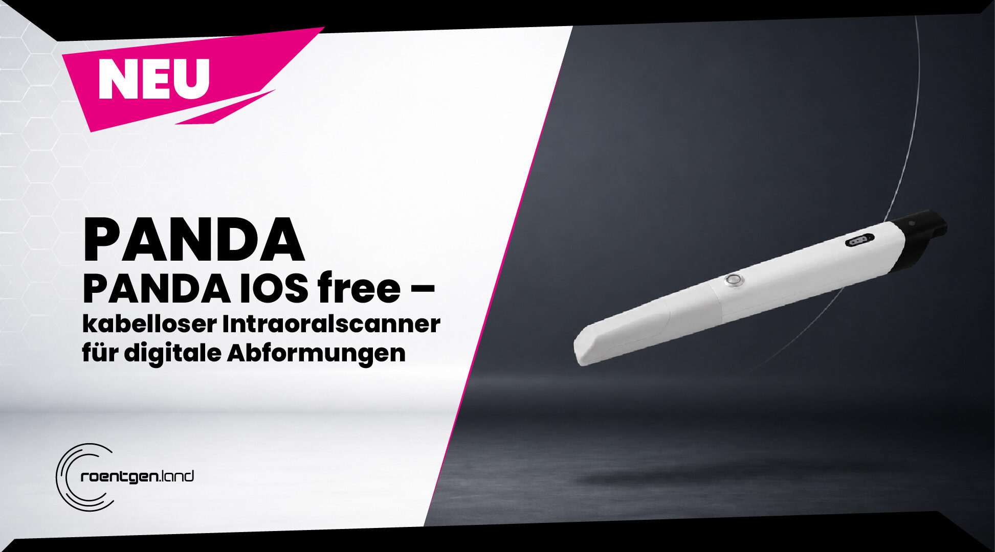 PANDA IOS free –  kabelloser Intraoralscanner für digitale Abformungen | 383884