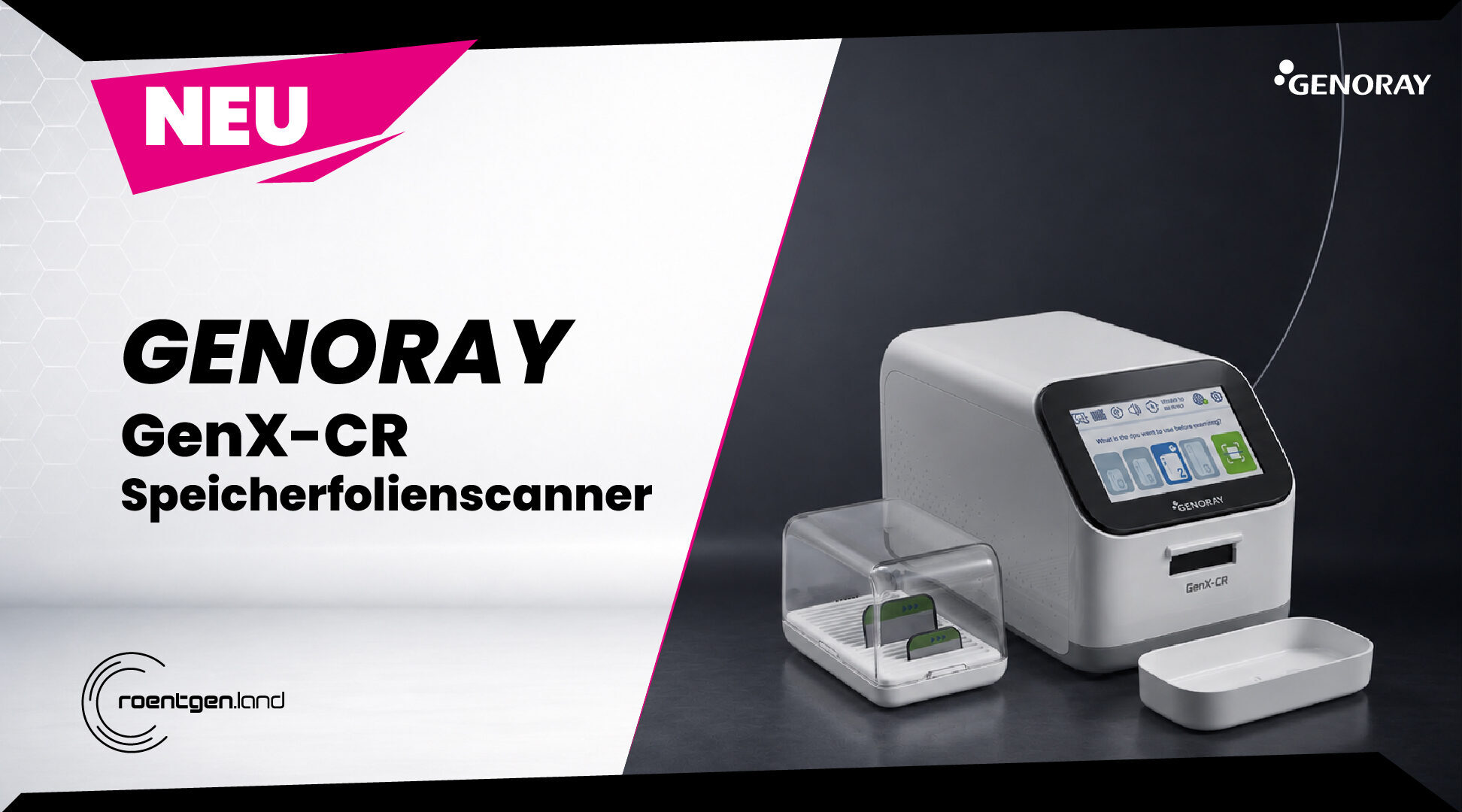 GENORAY GenX-CR Speicherfolienscanner | 383867