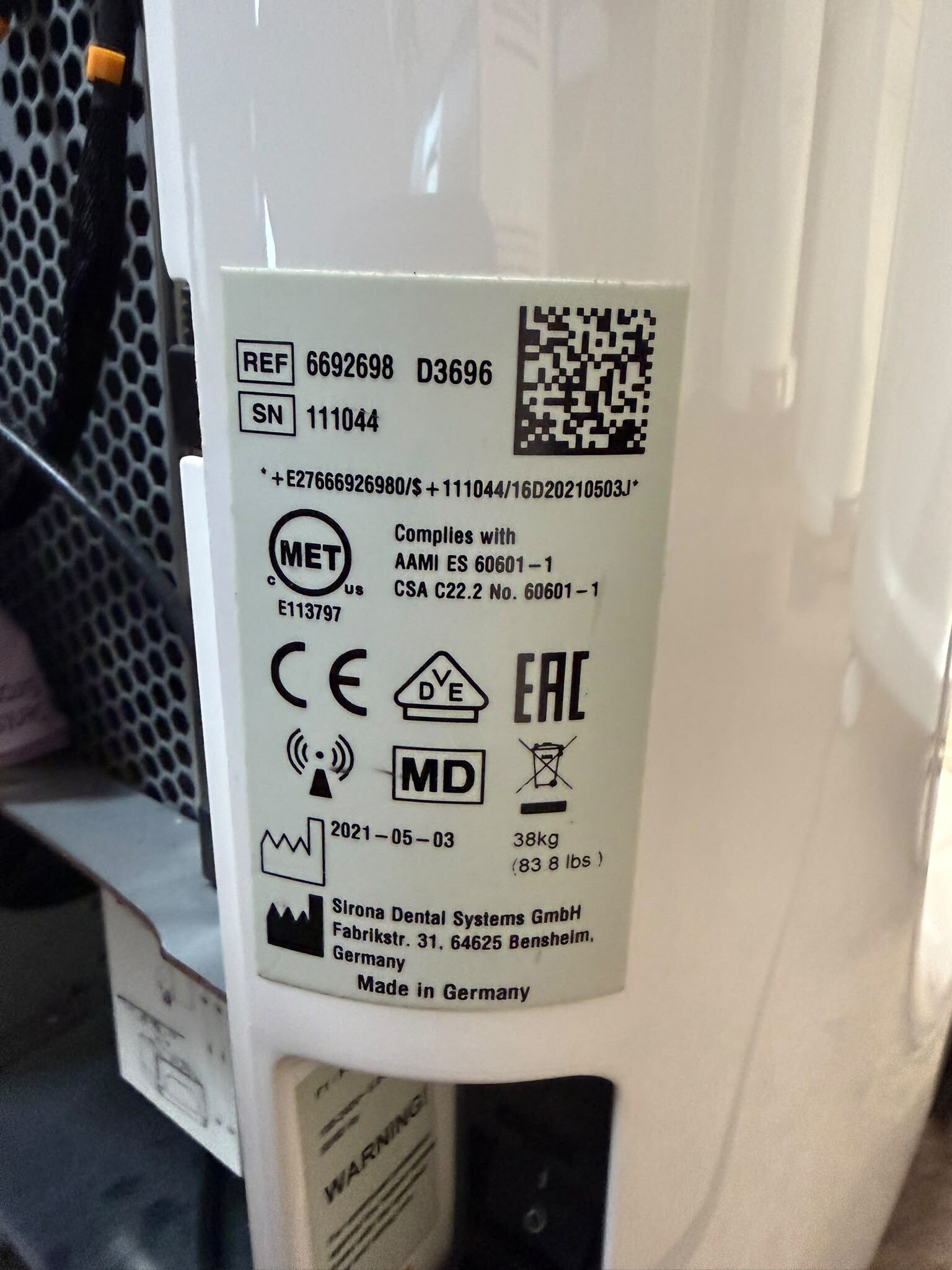 Dentsply Sirona Primescan AC – Connect | Intraoralscanner | SW 5.2.10 | Win 11 | 387606
