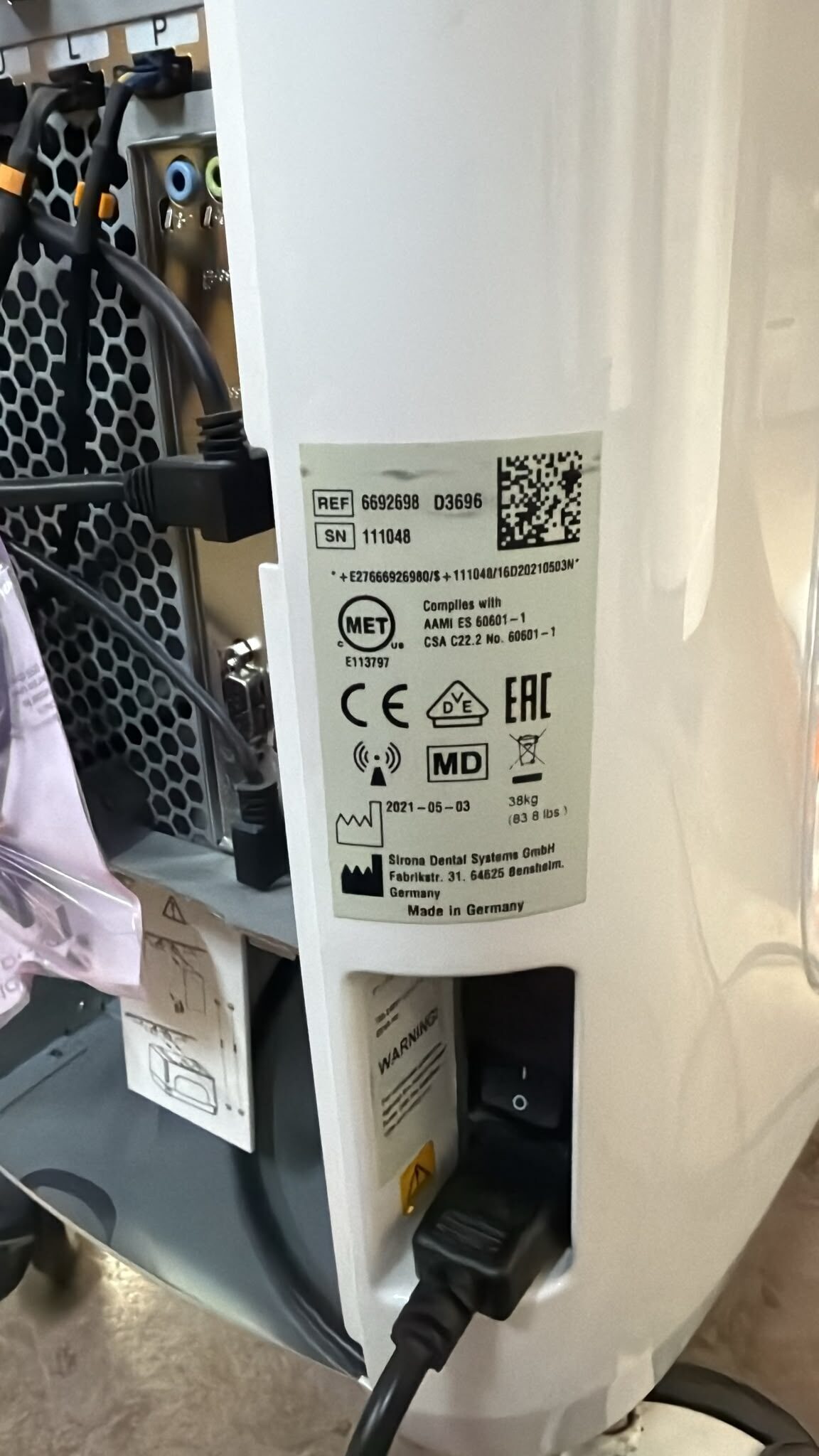 Dentsply Sirona Primescan AC – Connect | Intraoralscanner | SW 5.2.10 | Win 11 | 387614