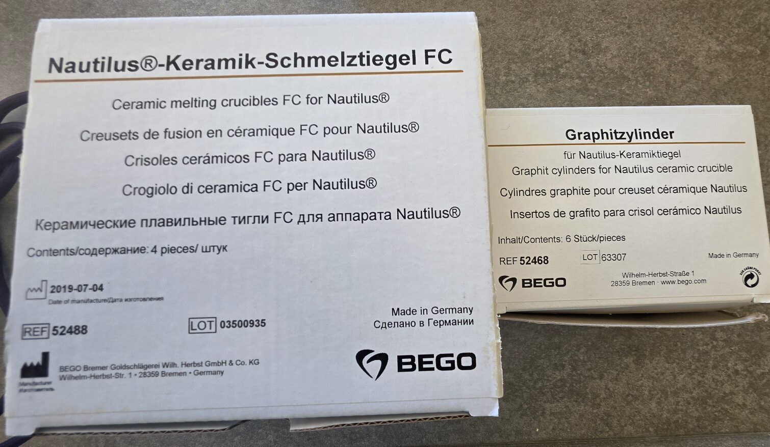 Nautilus T Vakuum Druckgussgerät BEGO mit Zubehör | 386071