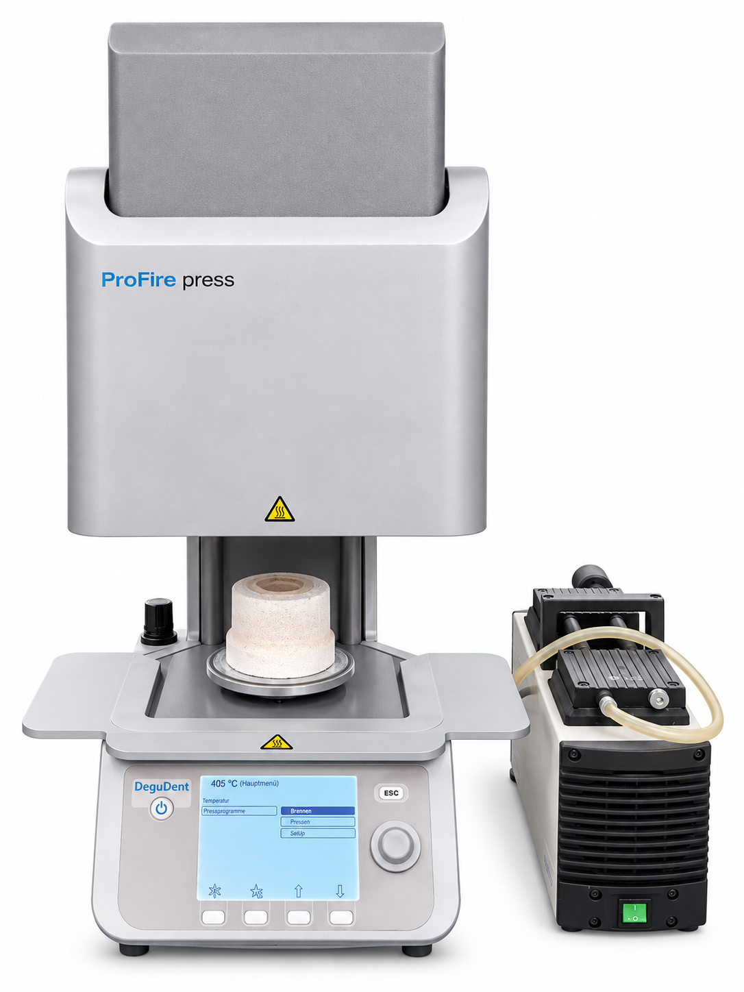 DeguDent ProFire press – Dentalpressofen – Keramikpresse – inkl. Vakuumpumpe | 387741