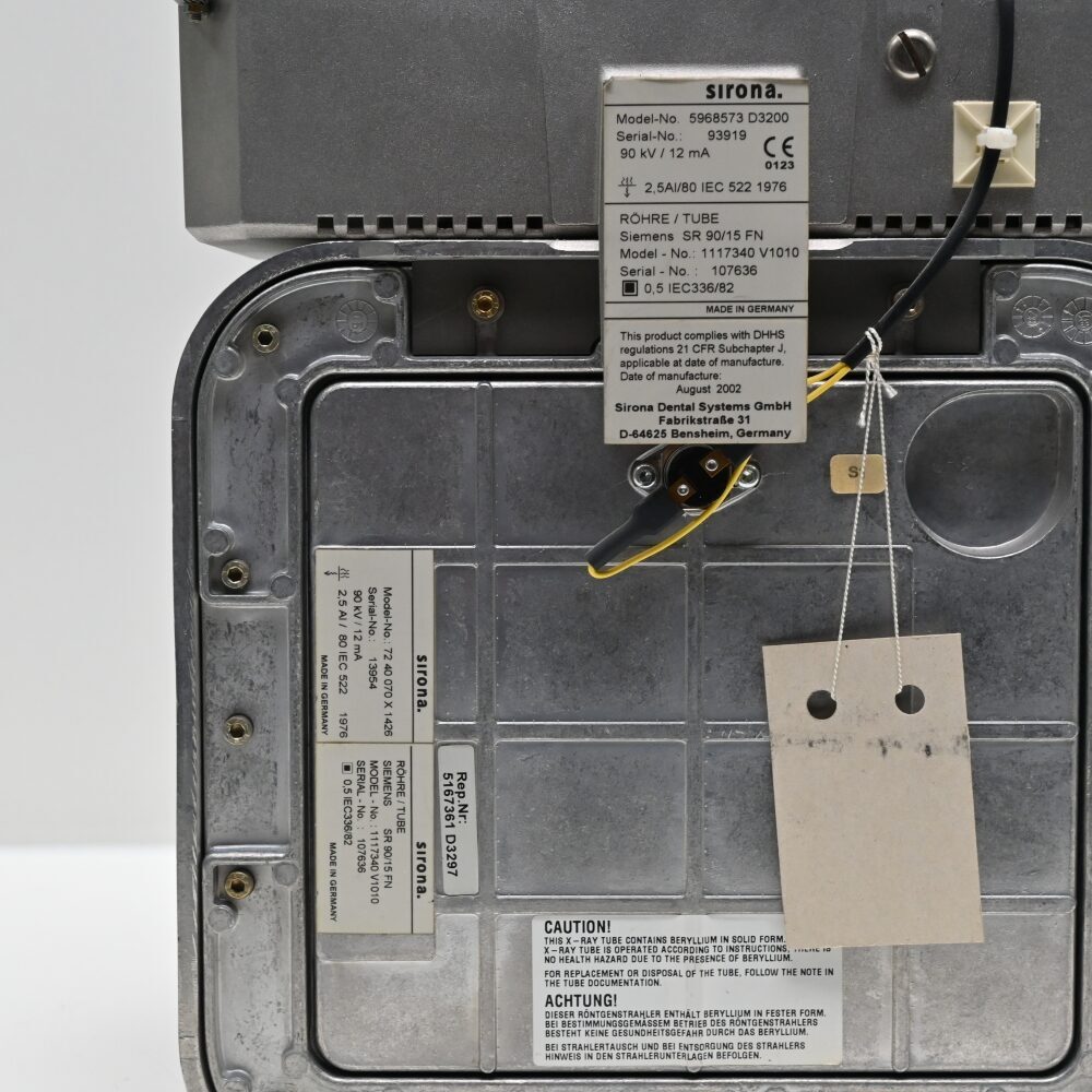 Siemens Sirona Röntgenstrahler für analog / digital Orthophos REF 5968573 D3200, gebraucht | 385813