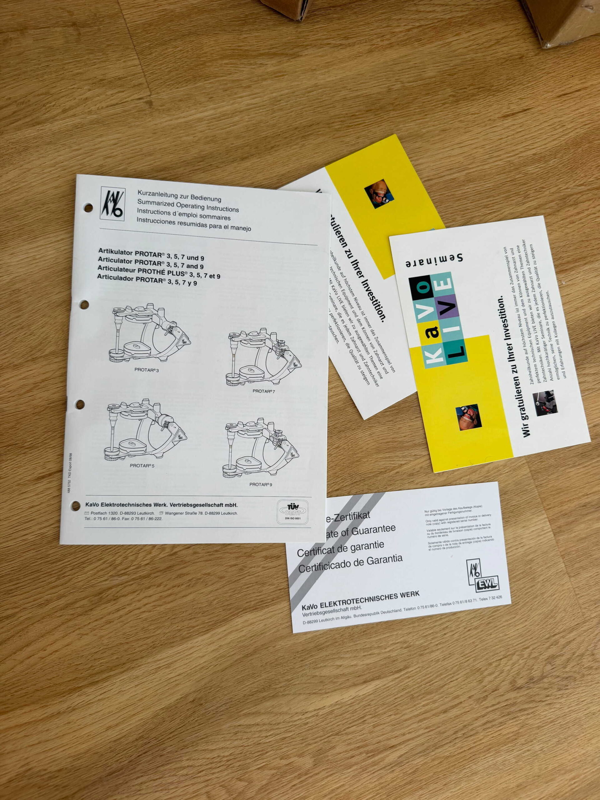 KaVo Protar 2 Artikulator inkl. Originalverpackung & Zubehör | 387577