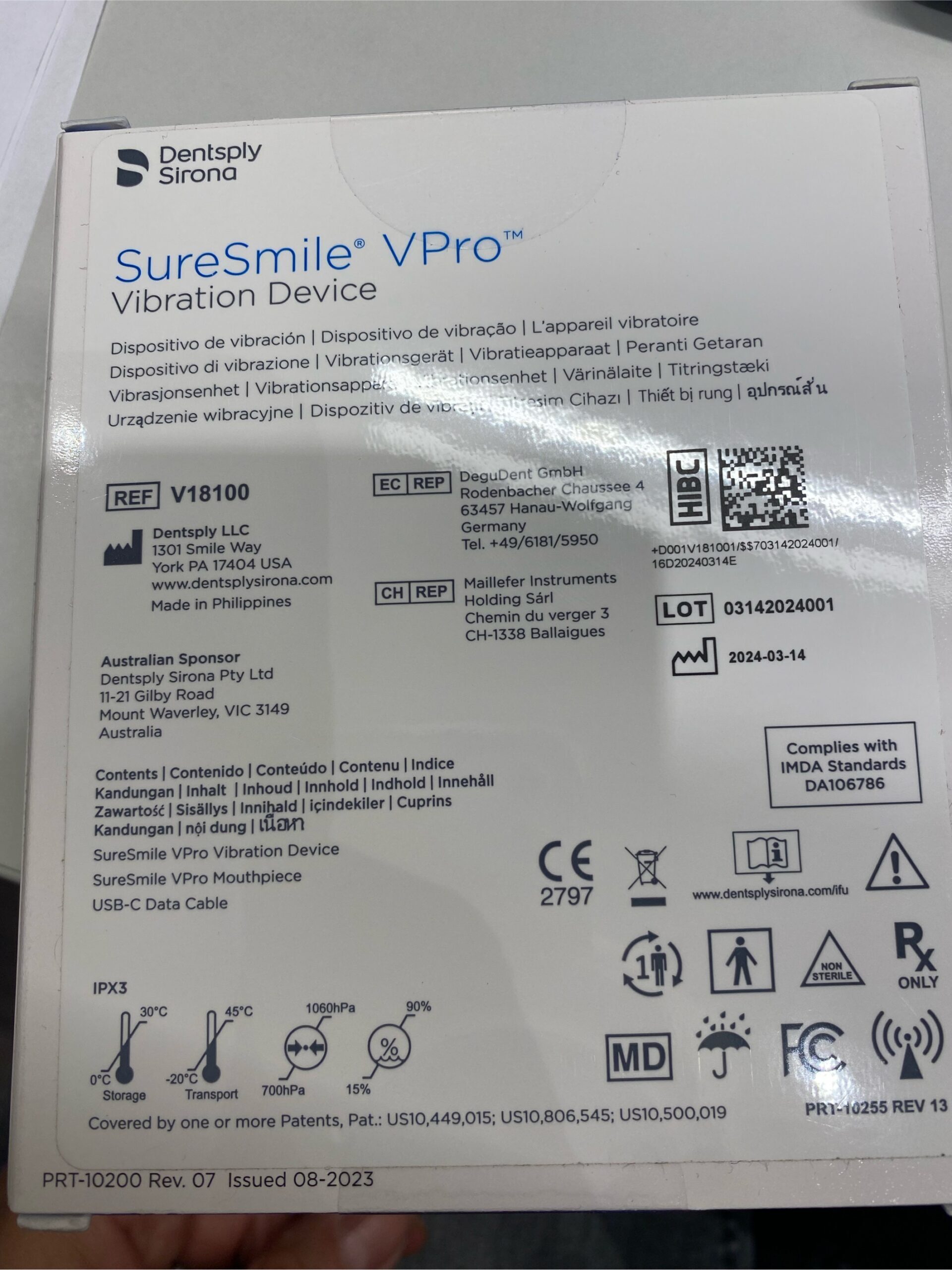 SureSmile VPro Vibration Device | 385801