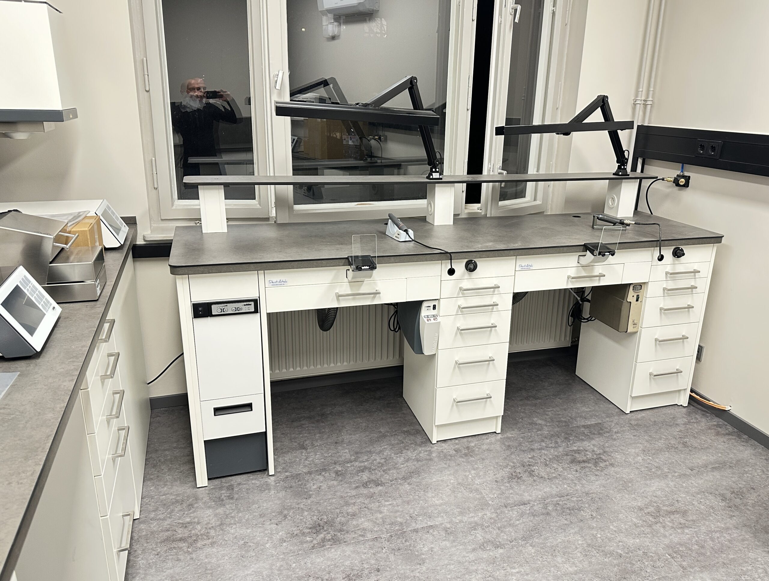2er Arbeitszeile für Zubler Z2 Merhplatzabsaugung | 387042