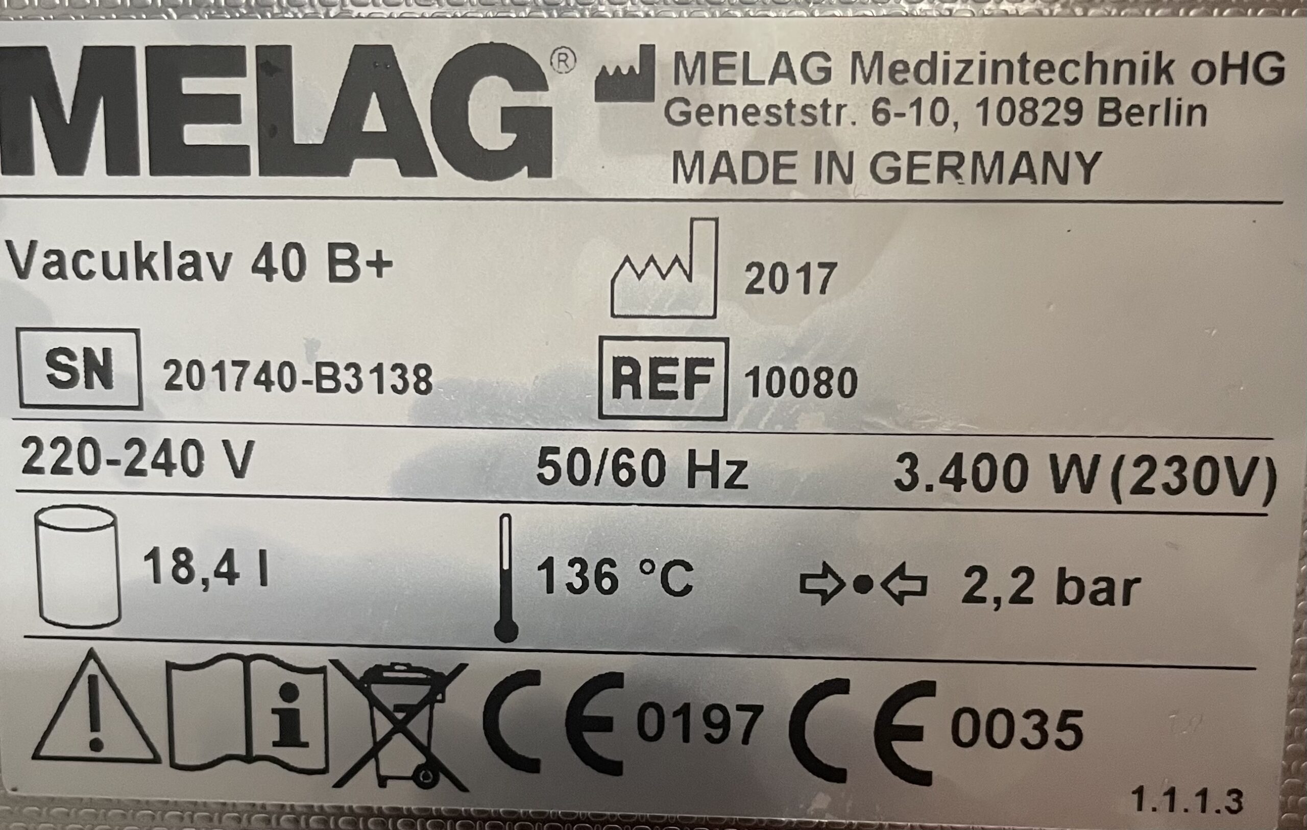 Melag Vacuclav 40B+ Evolution | 387504