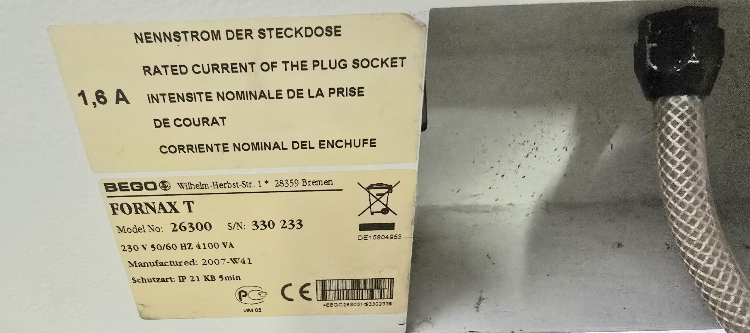 BEGO Fornax T – Kompakte Induktions-Gussmaschine | 386819