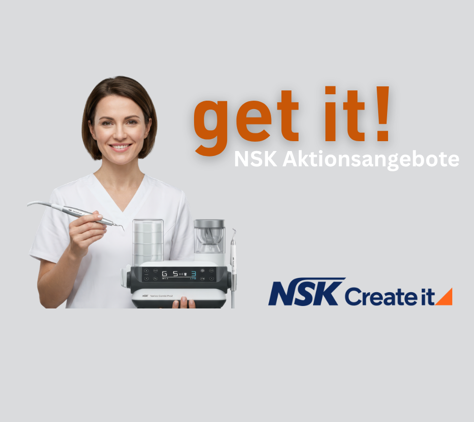 NSK – Herbst Spezial | Varios Combi Pro2 | Ti-Max Z Winkelstücke und Turbinen | | T-Max X | S-Max M | Surgic Pro2 & VarioSurg 4 | Prophy-Mate neo | 386022