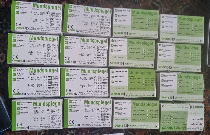 Großkonvolut neuwertig Mundspiegel & Zahnsonden (816 Teile) – Nur 1,10 € pro Teil! | 389049