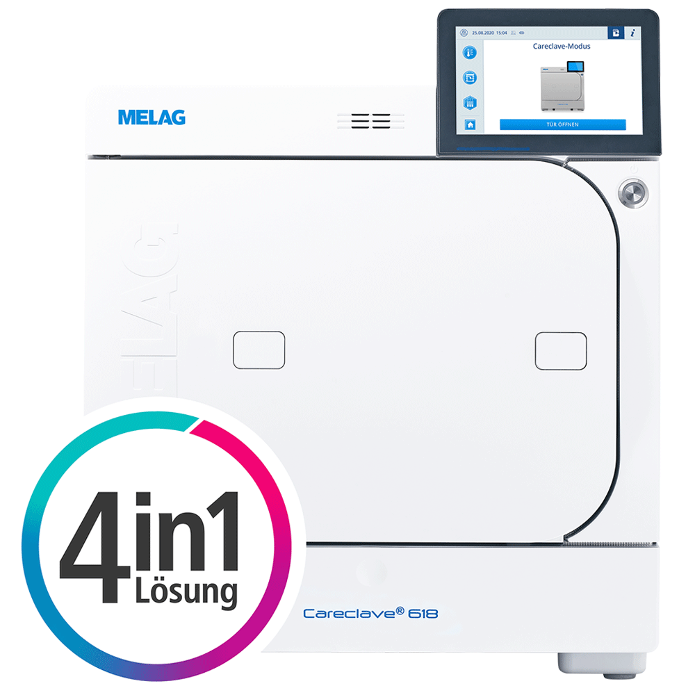 Melag Careclave 618 – die 4in1 Lösung | 407605