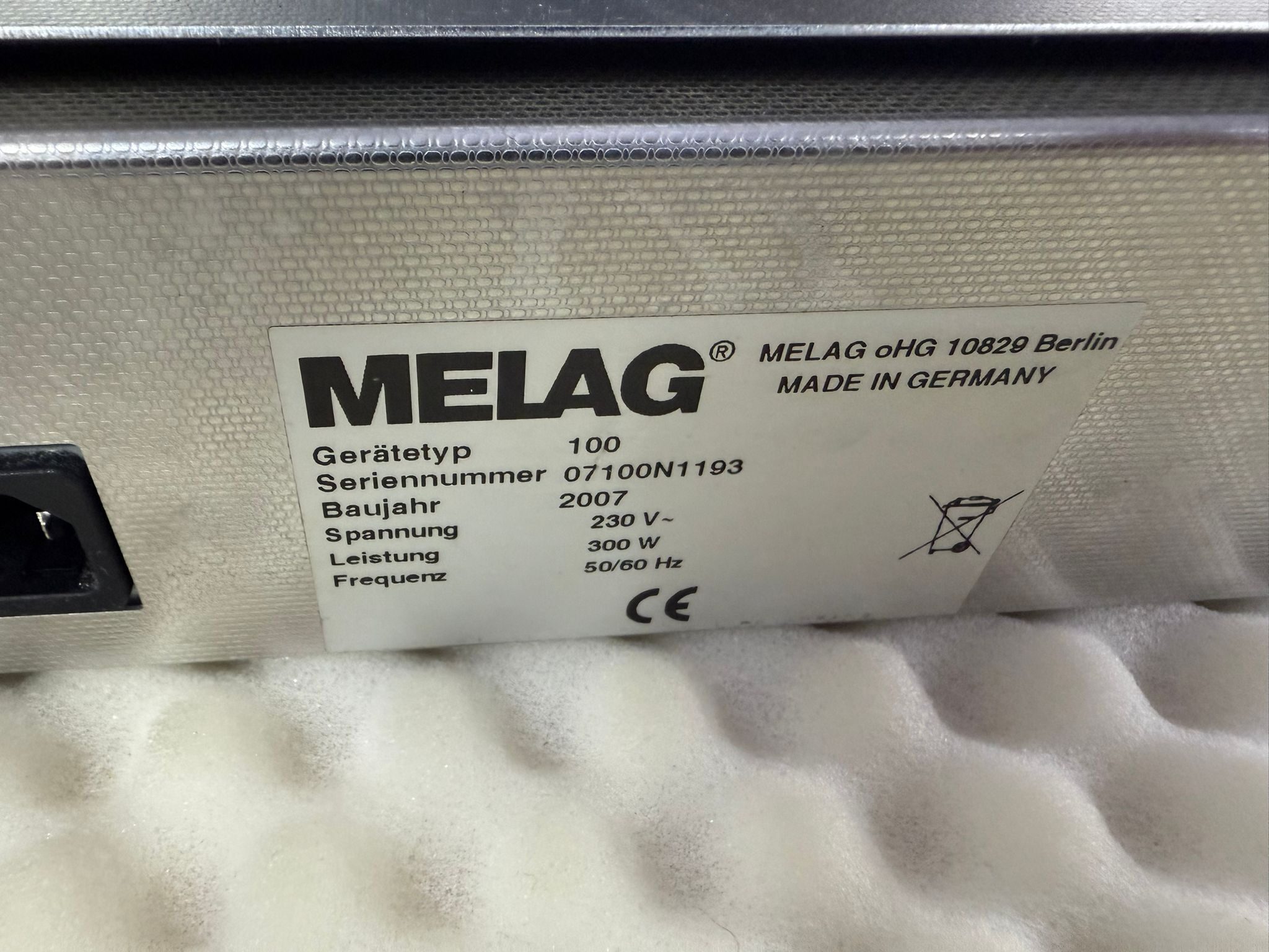 Melag 100 Folienschweisgerät mit rollenhalter | 387934