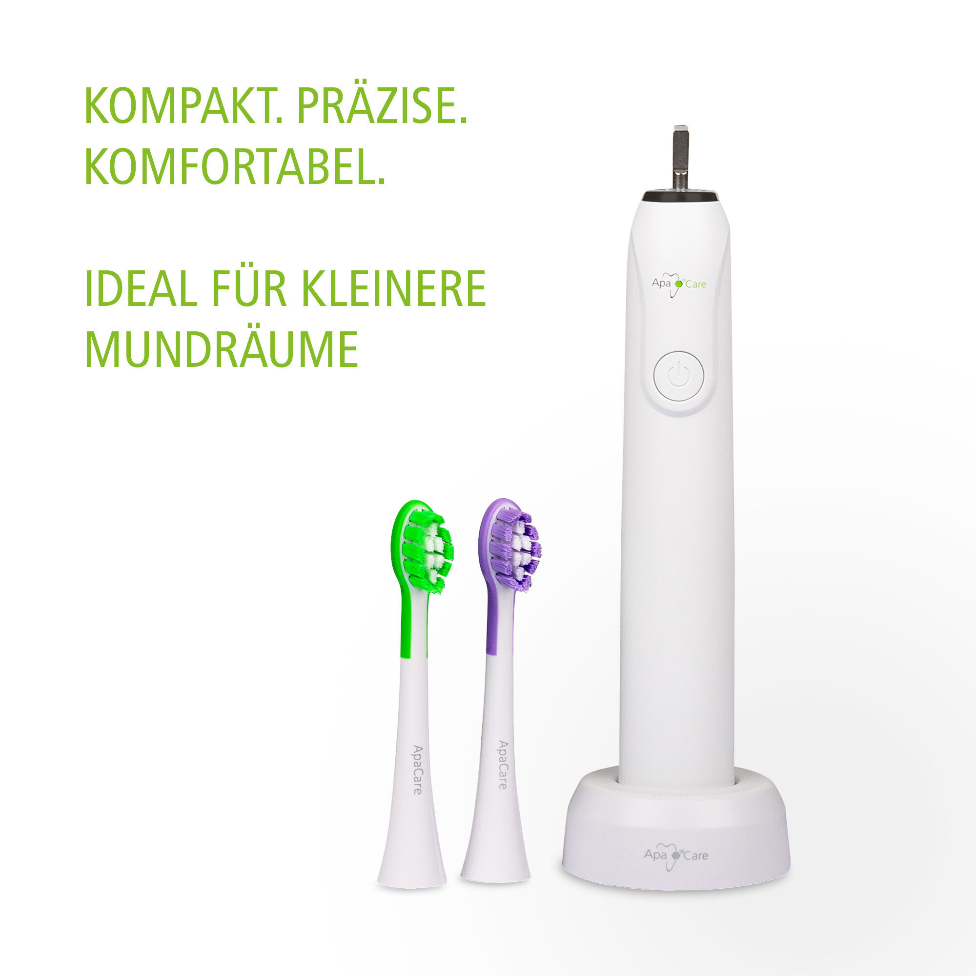 ApaCare Sonic 3D Compact Bürstenköpfe Set 2 St. | 410244